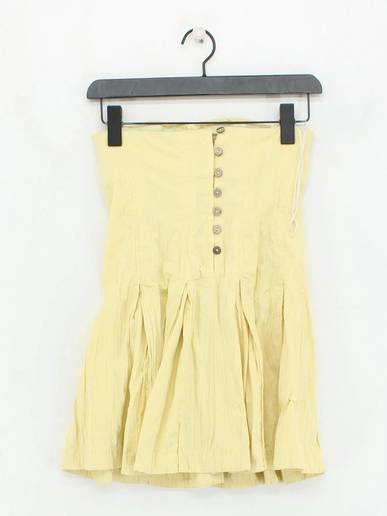 Free People Mini Dress M in Yellow - Image 2