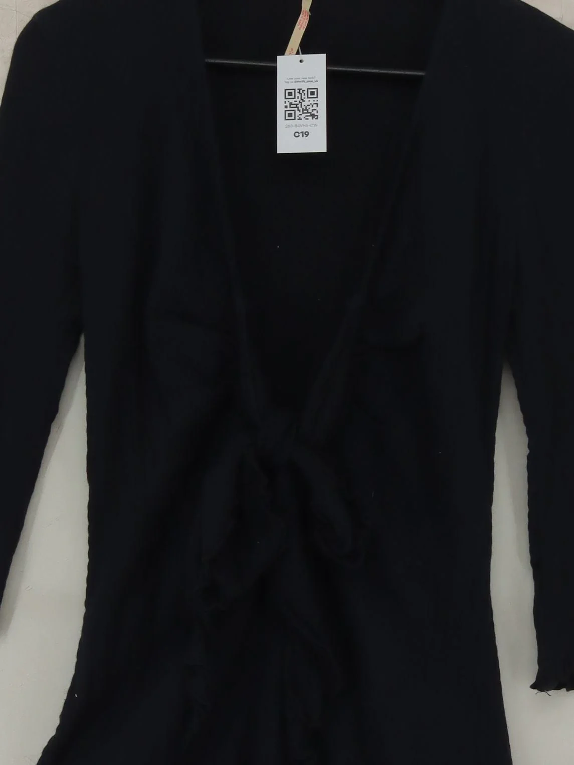 Free People Mini Dress S in Black - Image 3