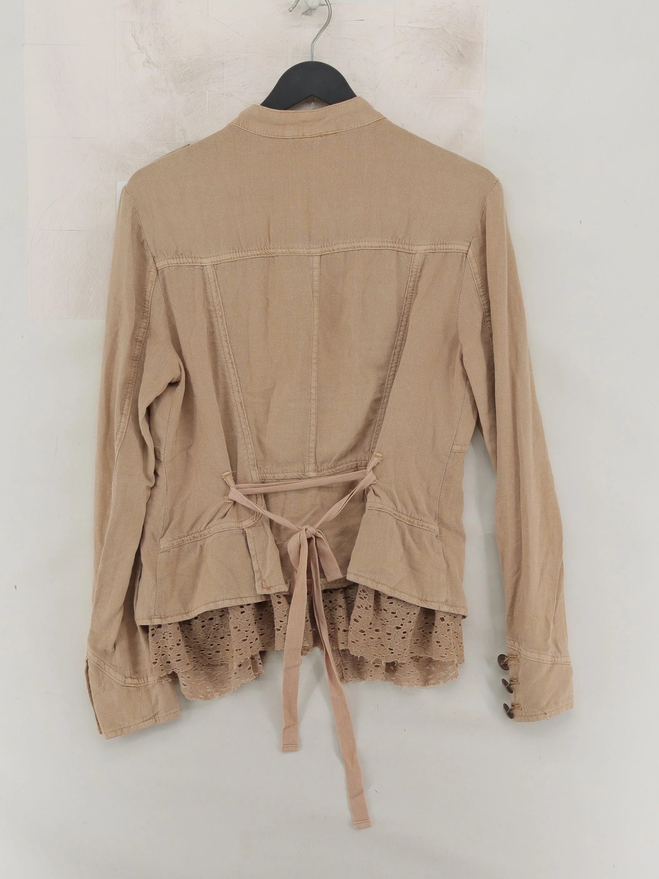 Free People Motorcycle Jacket jacket tan - Image 2