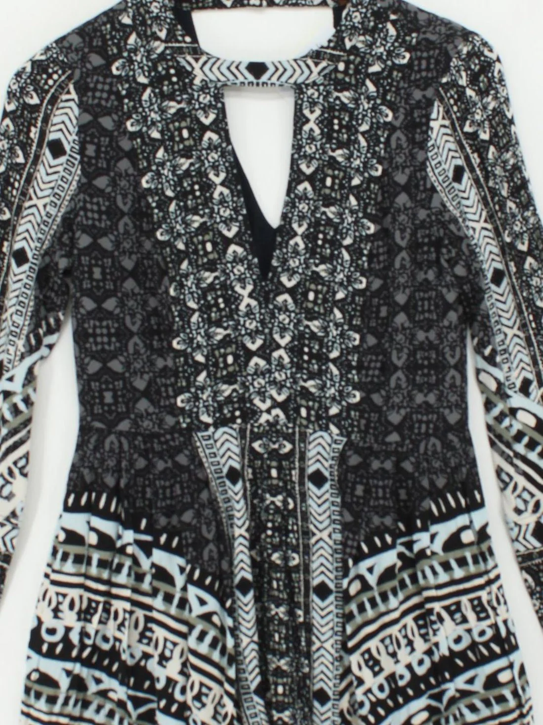 Free People Skater Mini Dress UK6 in Multi - Image 3