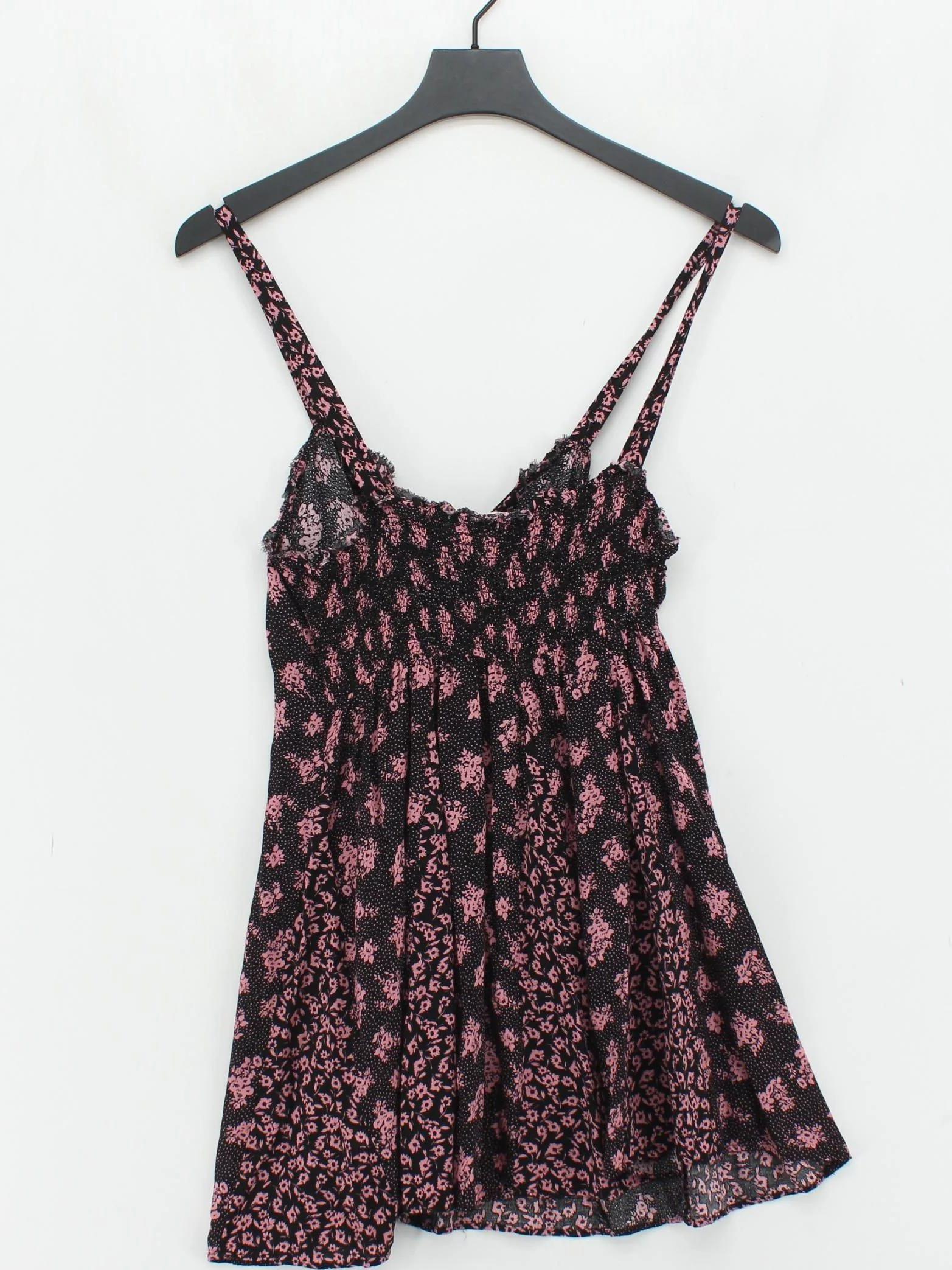 Free People Slip Mini Dress UK8 in Black - Image 2