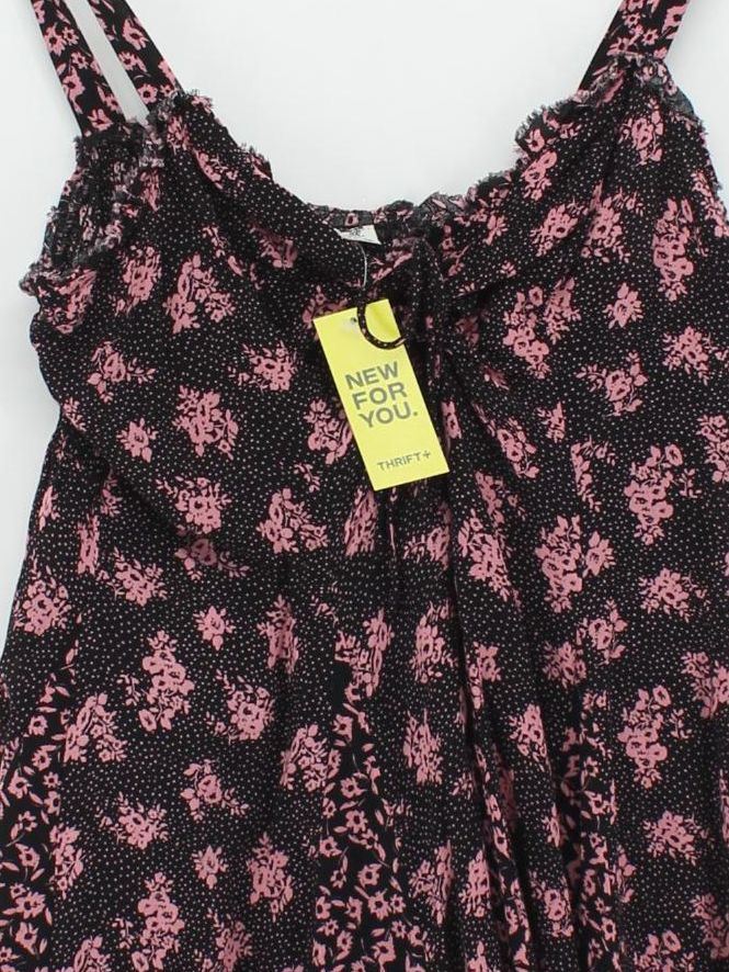 Free People Slip Mini Dress UK8 in Black - Image 3
