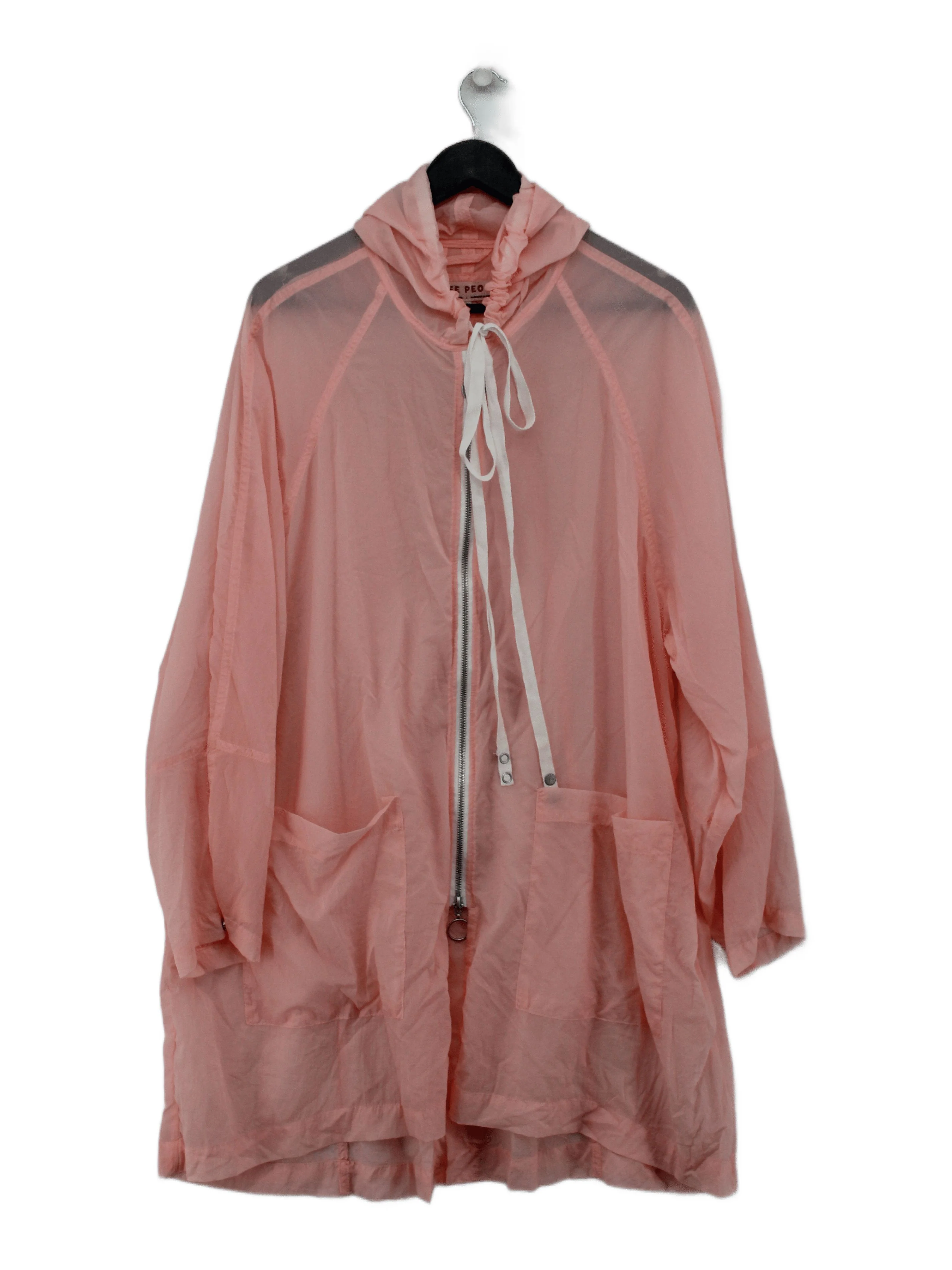 Free People Windbreaker jacket pink