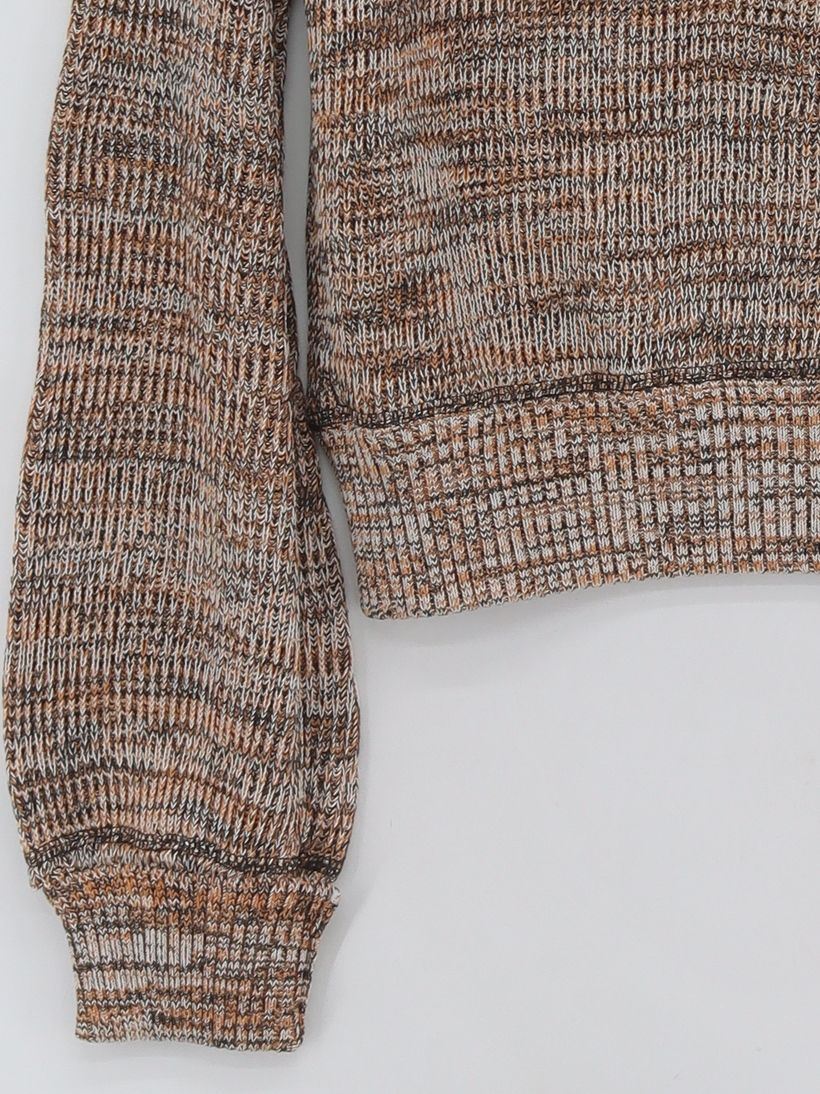 Free People Women's Jumper L Brown Cotton New with tags - Image 4