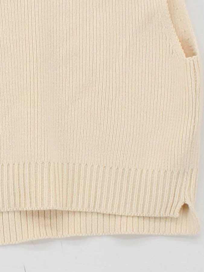 Free People Women's Jumper XS Cream Cotton - Image 4