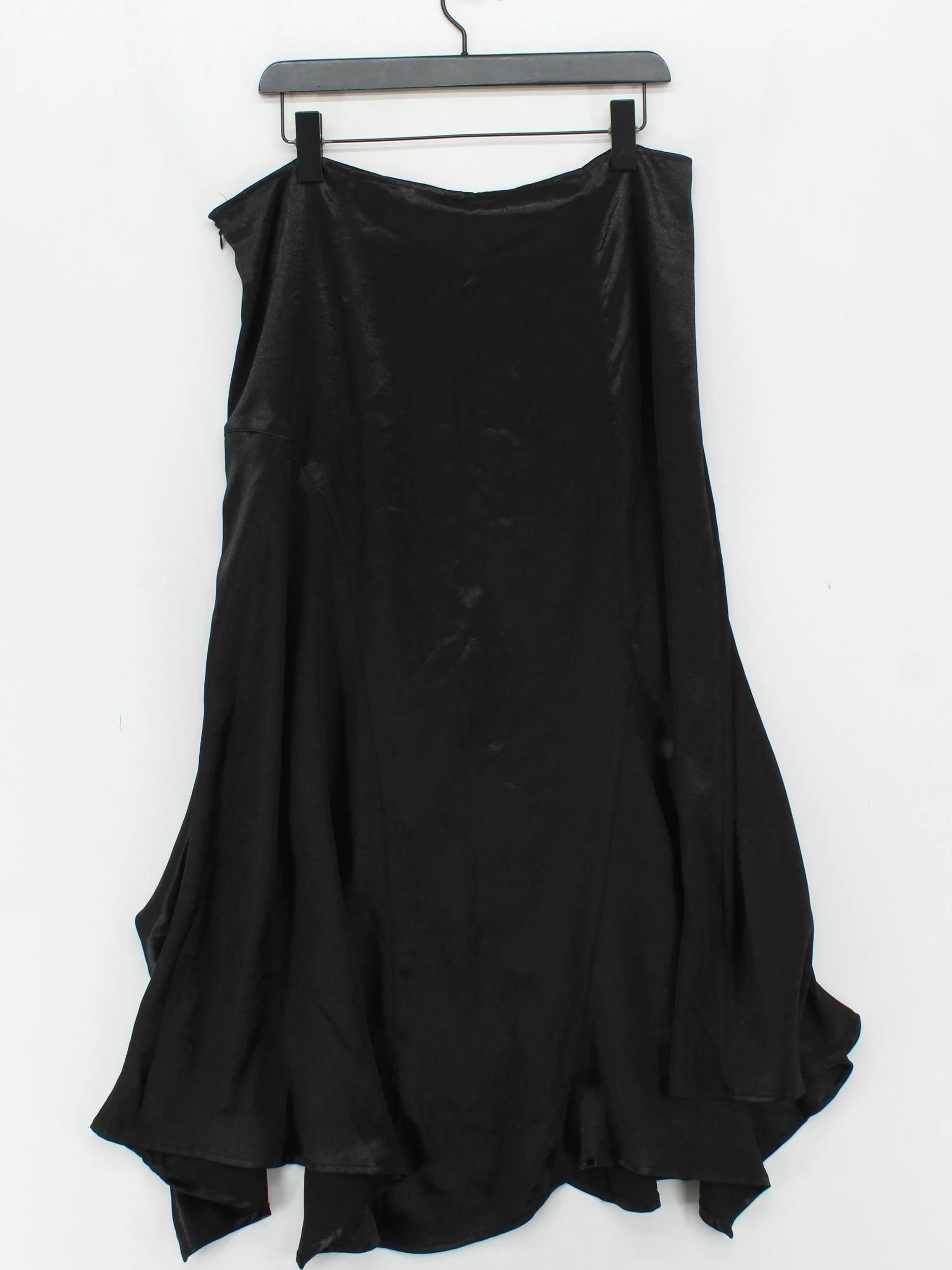 Free People Women's Maxi Skirt UK 14 Black 100% Polyester Maxi New with tags - Image 2