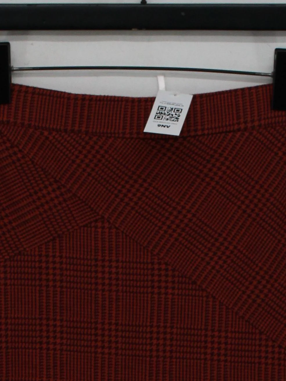 Free People Women's Mini Skirt M Red Polyester with Rayon, Spandex Mini - Image 3