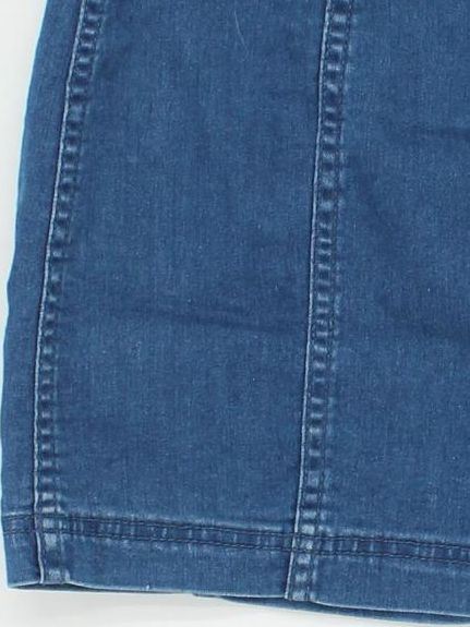 Free People Women's Mini Skirt UK 8 Blue 100% Other Short Mini - Image 4