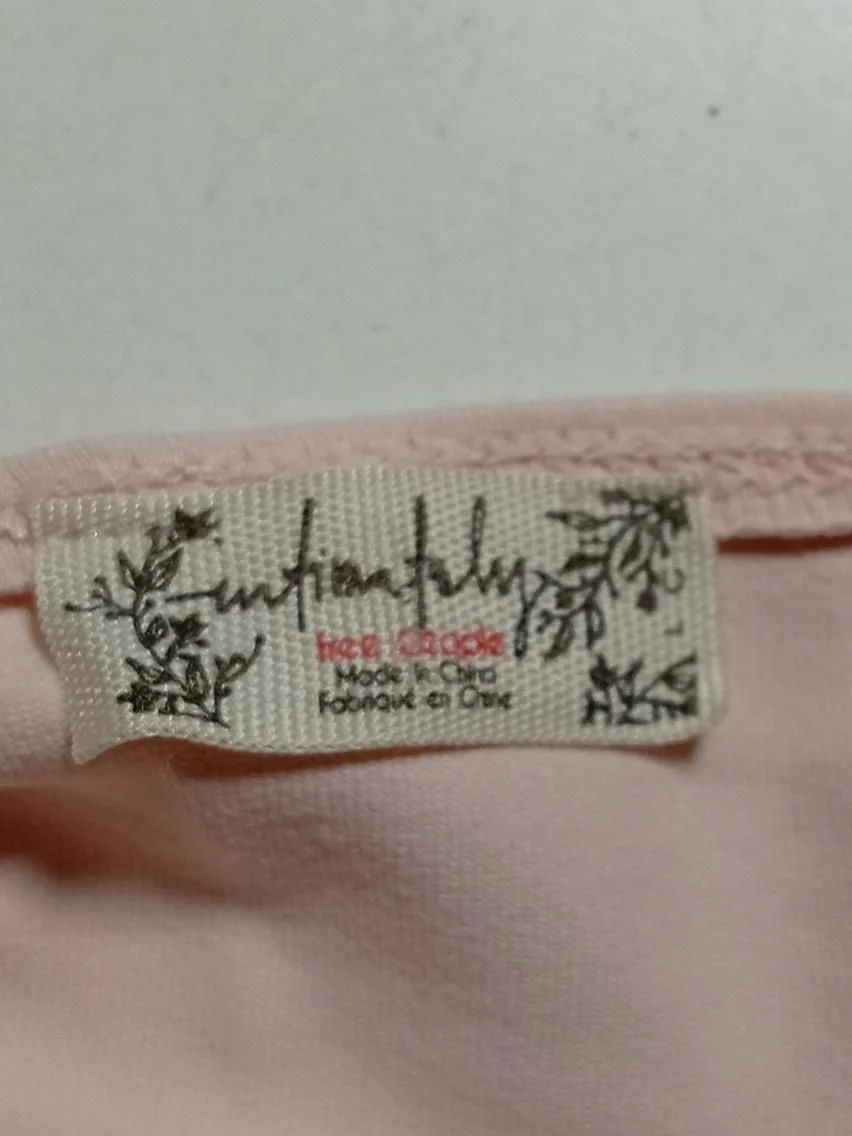Free People Women's Top L Pink Nylon with Spandex Short Sleeve V-Neck Basic - Image 6