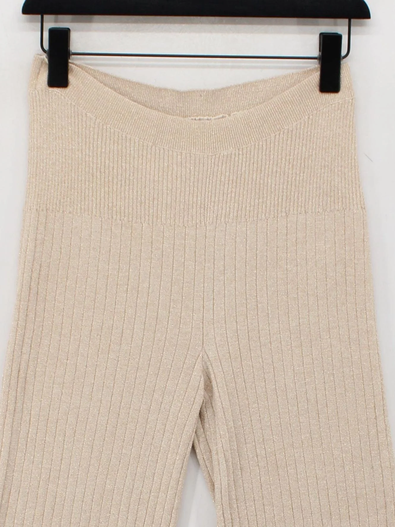 Free People Women's Trousers M Cream Cotton - Image 3