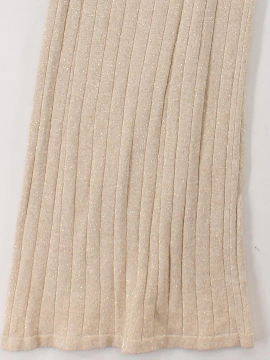 Free People Women's Trousers M Cream Cotton - Image 4