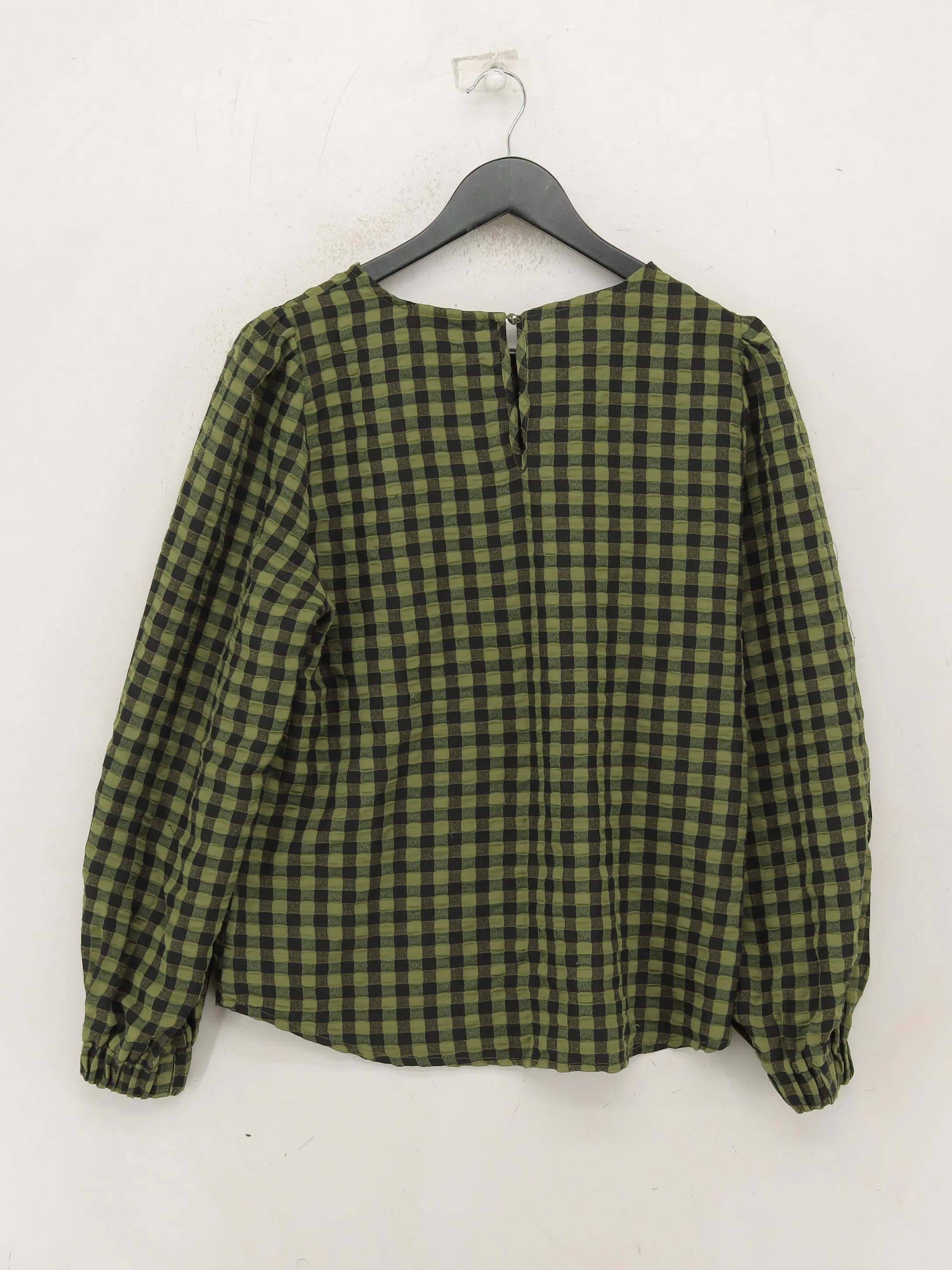 Free/ Quent Women's Blouse M Green 100% Polyester Basic - Image 2