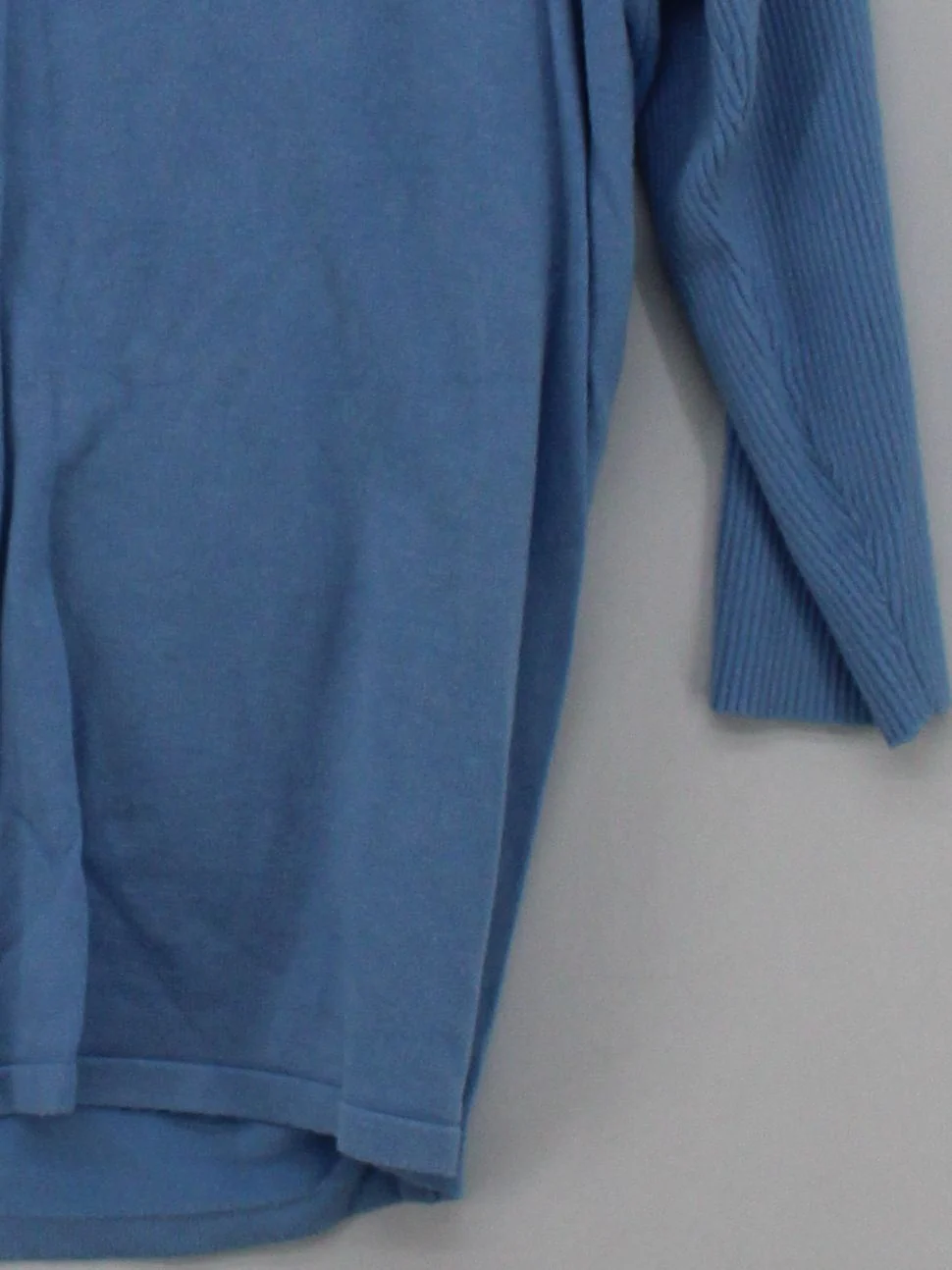 Free/ Quent Women's Top L Blue Viscose with Polyamide Jersey - Image 4