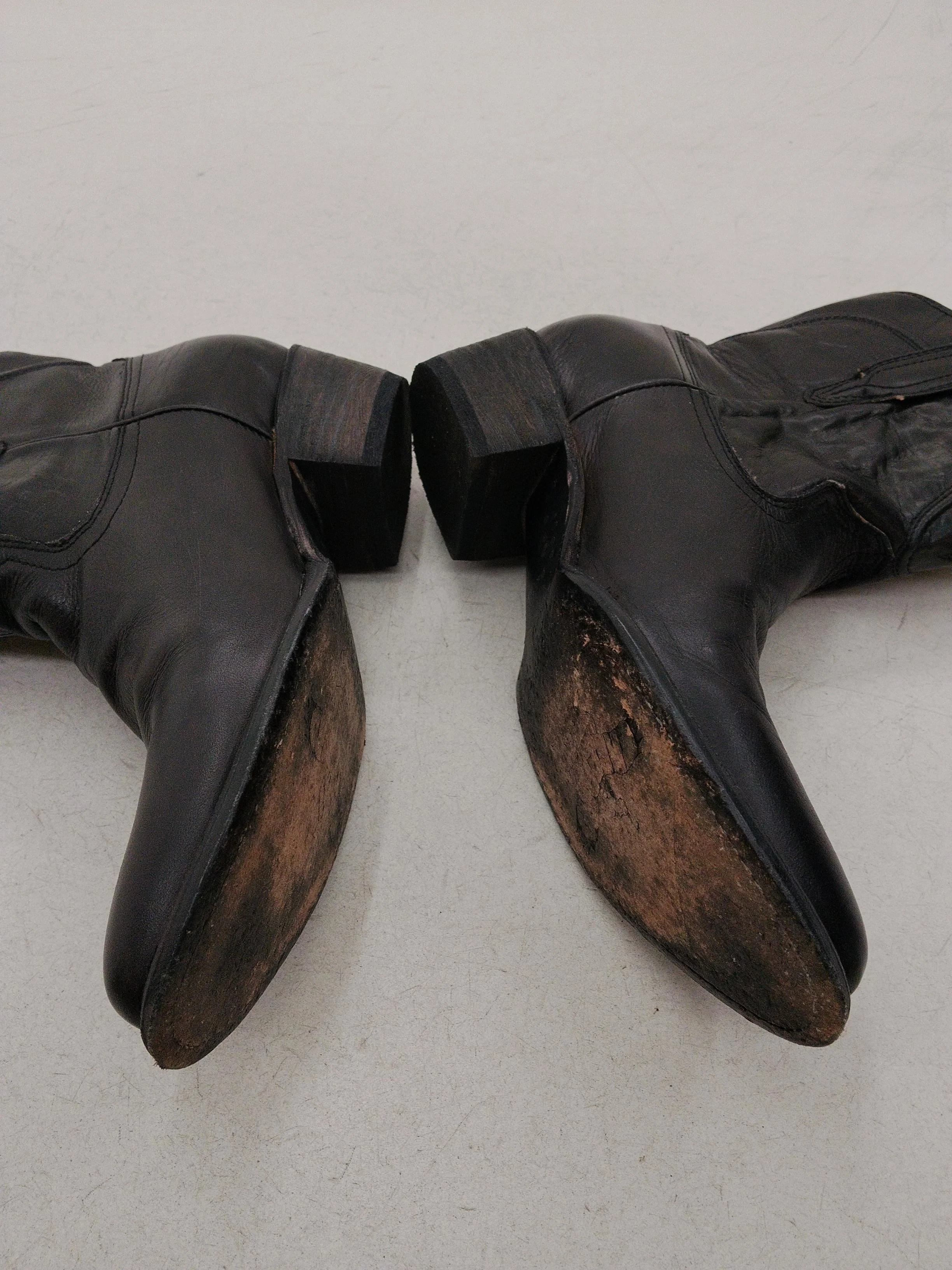 Freebird Men's Boots UK 9 Black 100% Leather Cowboy - Image 7