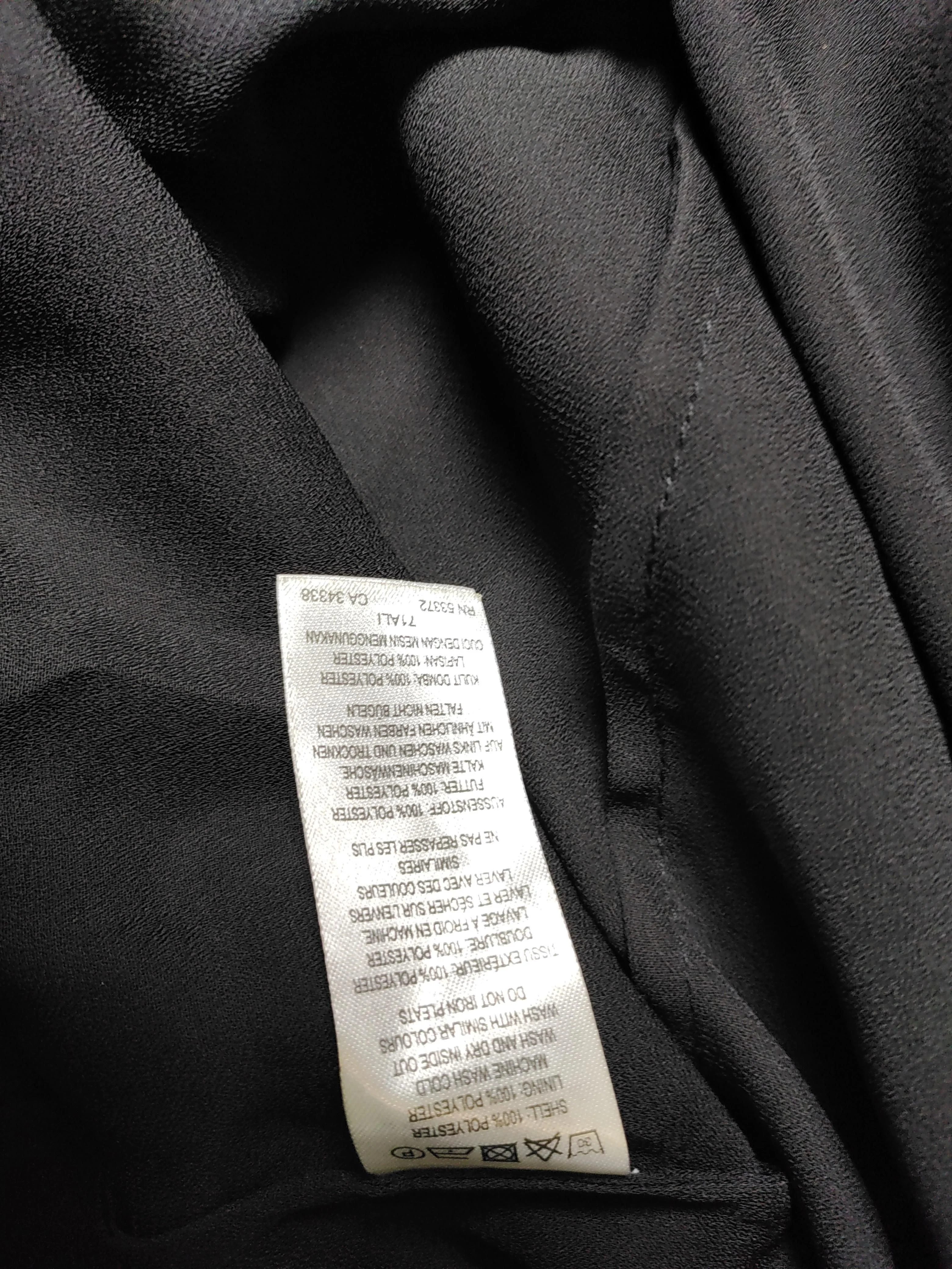 French Connection A-Line Maxi Dress UK6 in Black - Image 6