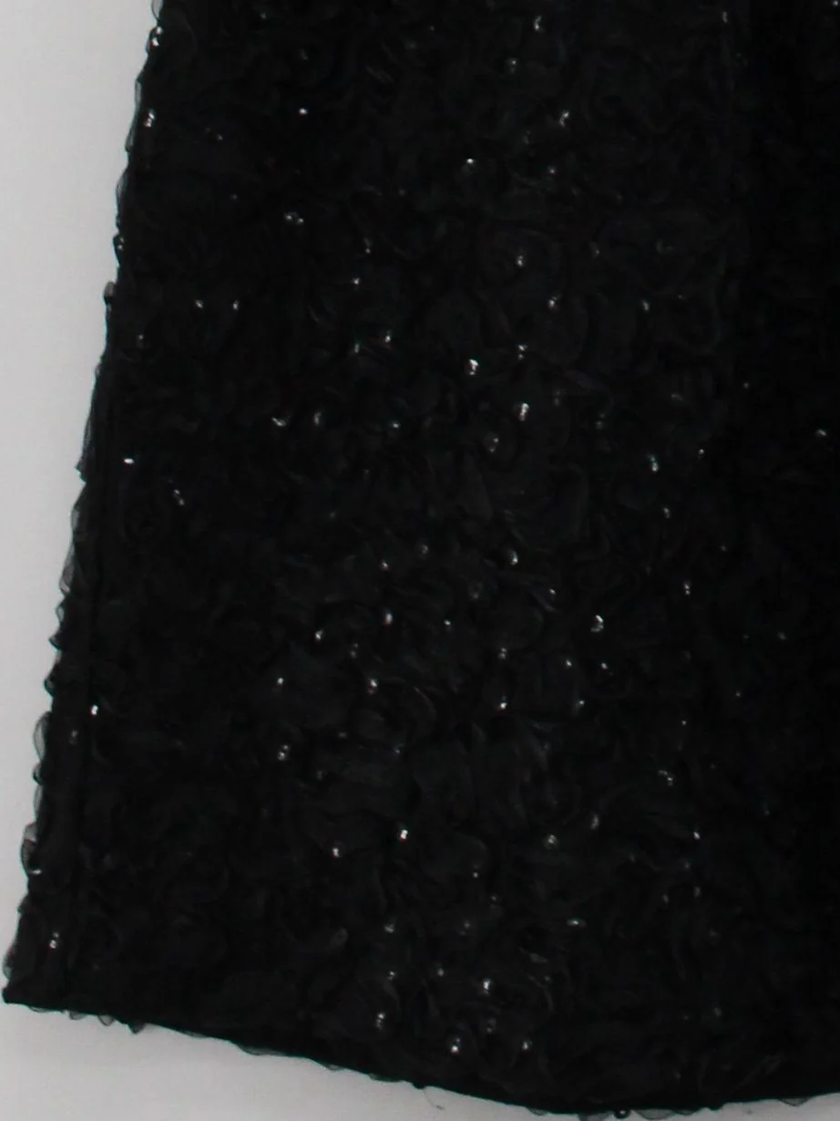 French Connection A-Line Mini Dress in Black - Image 4