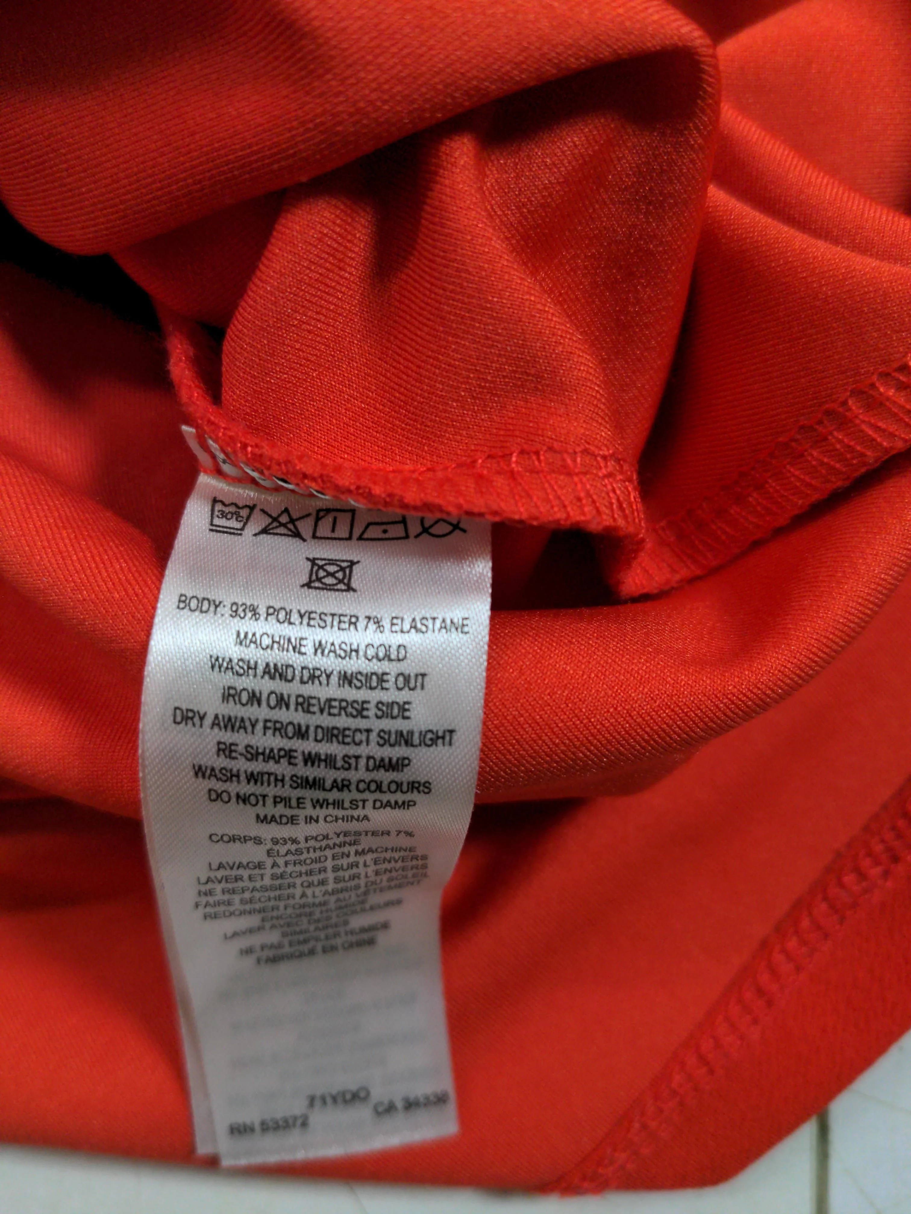 French Connection Bodycon Maxi Dress L in Red - Image 6