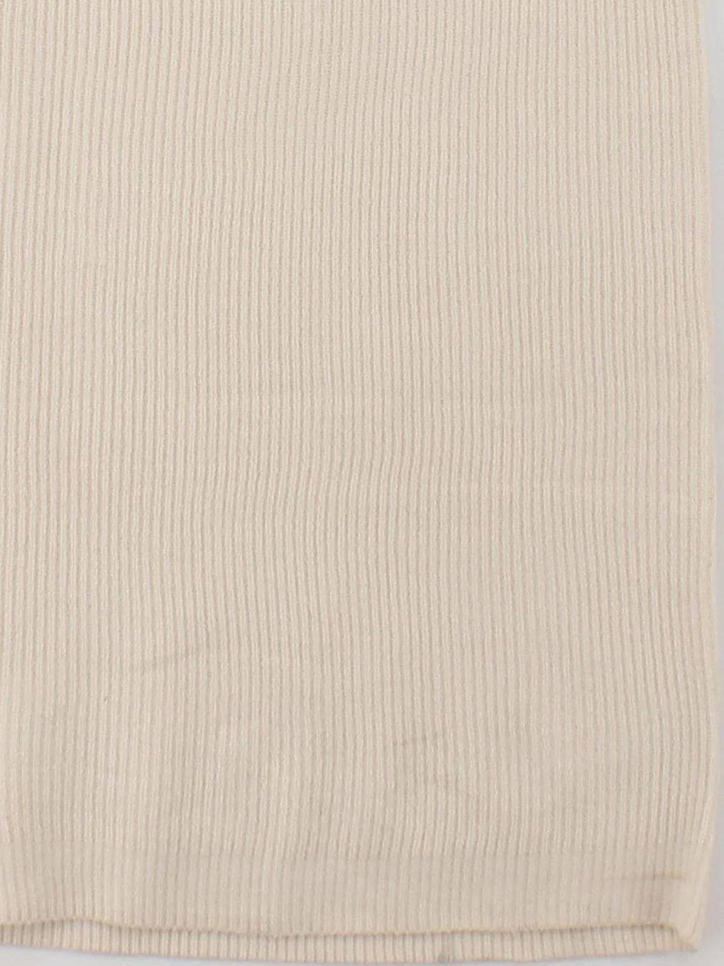 French Connection Bodycon Midi Dress L in Cream - Image 4