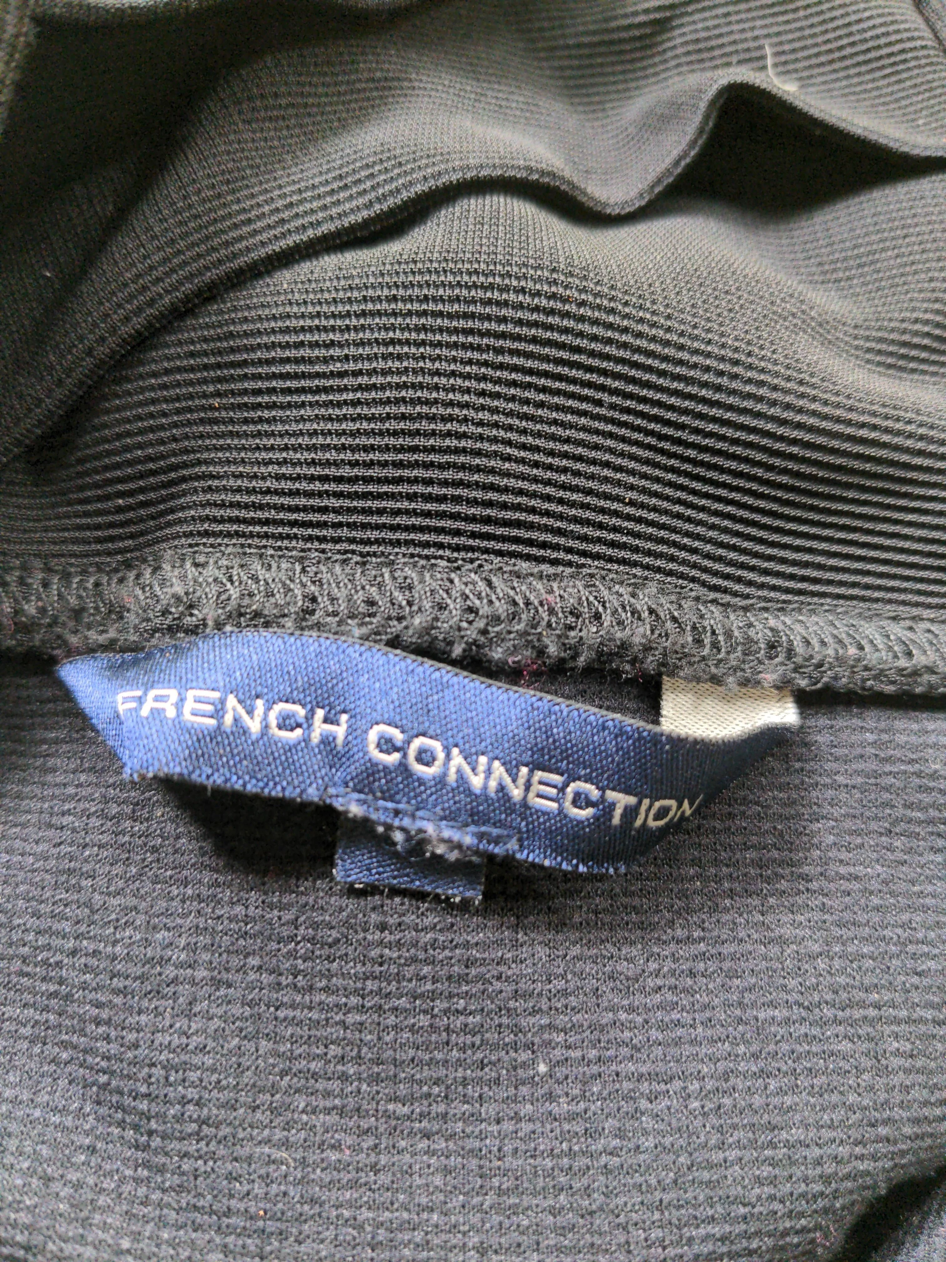 French Connection Bodycon Mini Dress M in Black - Image 6