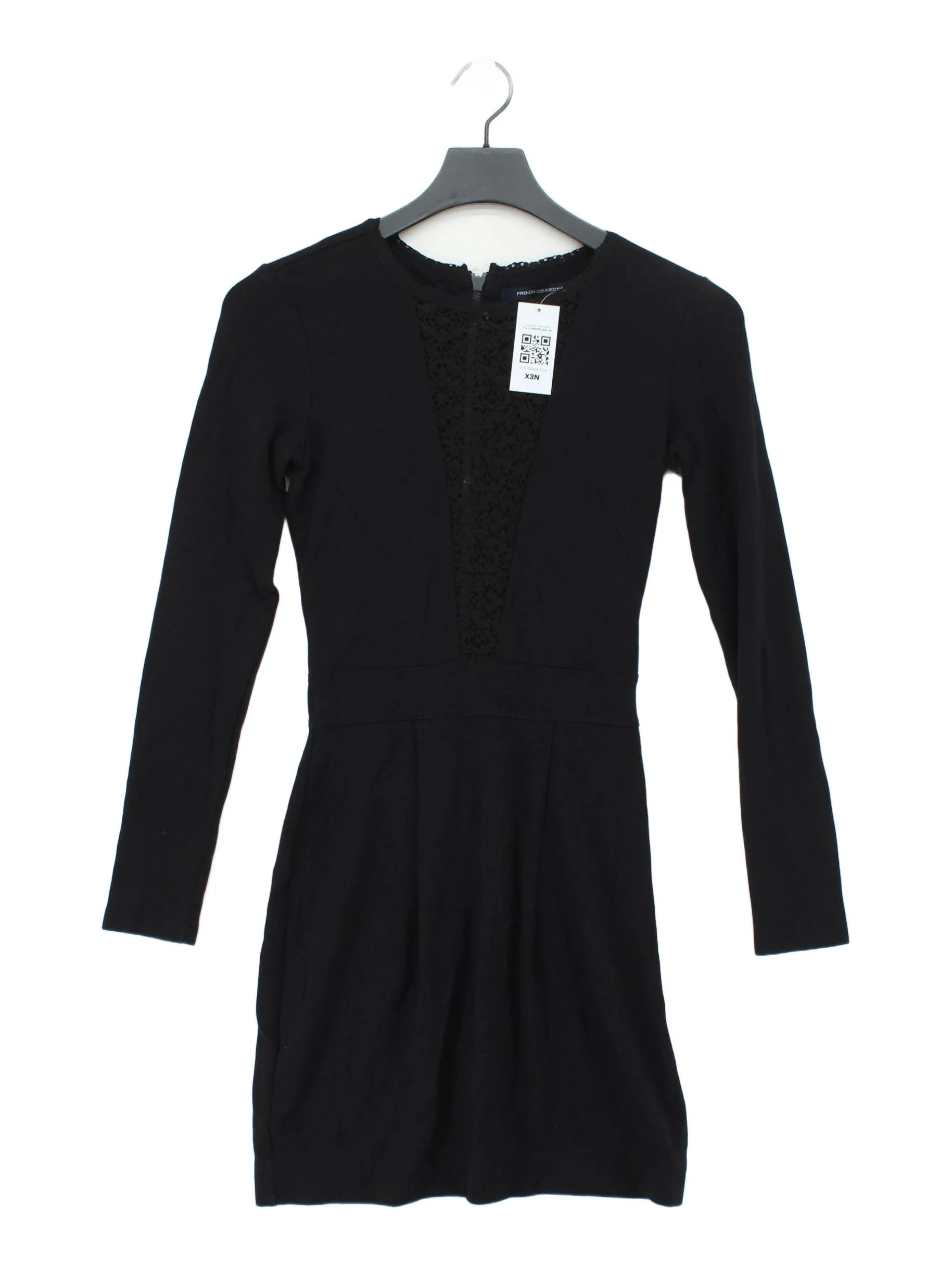French Connection Bodycon Mini Dress UK10 in Black