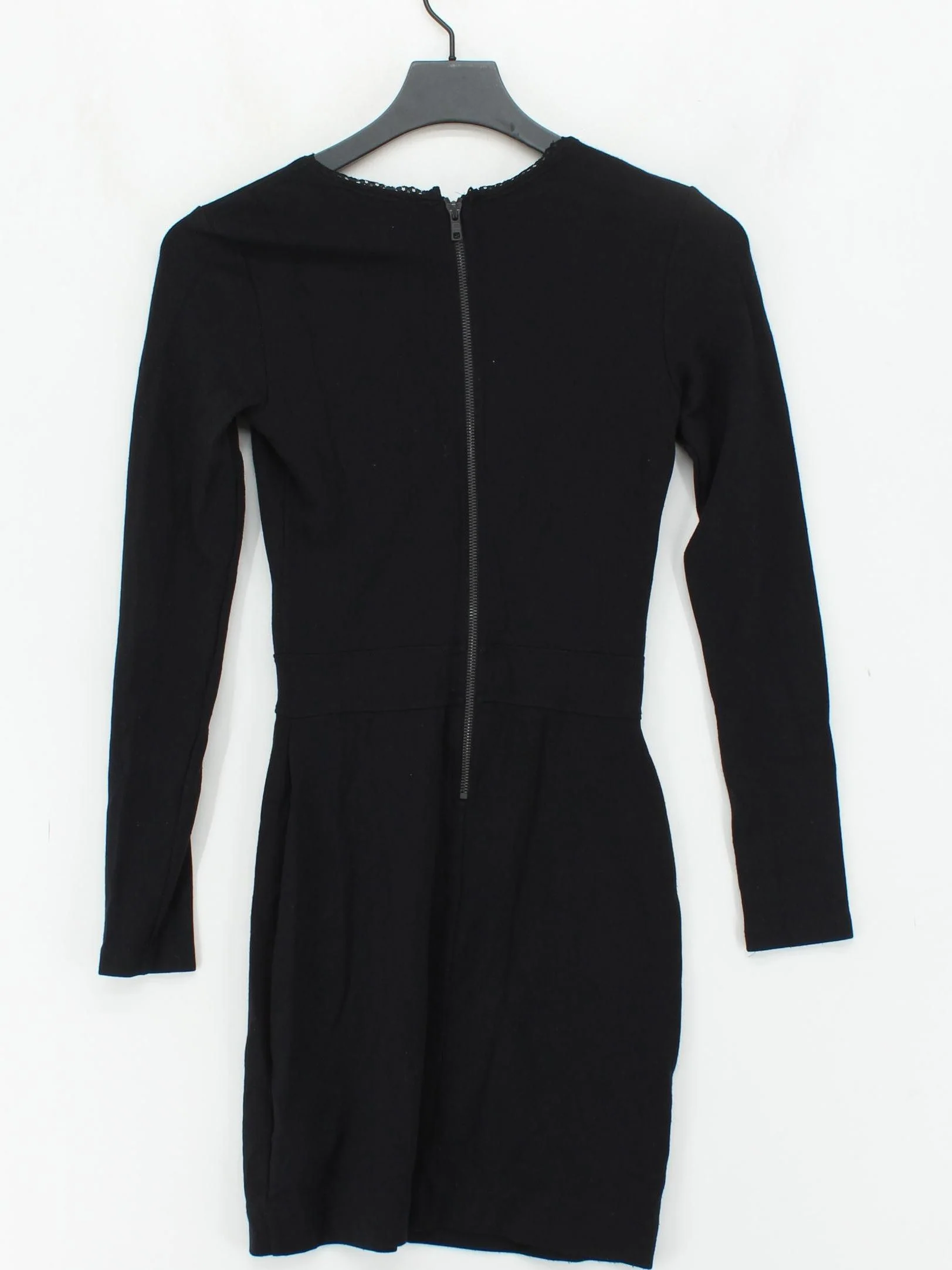 French Connection Bodycon Mini Dress UK10 in Black - Image 2