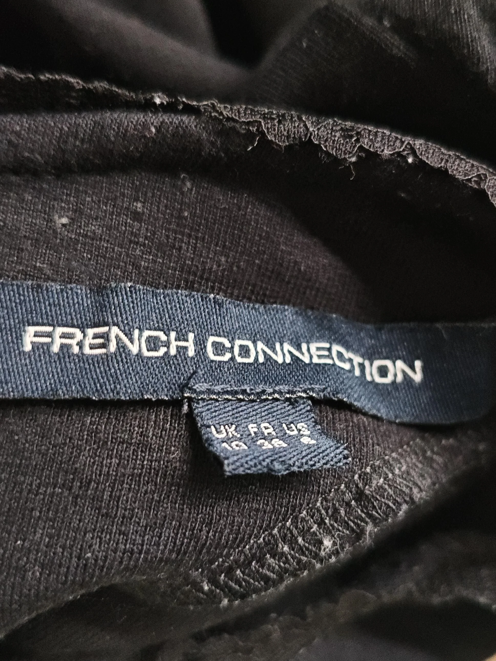 French Connection Bodycon Mini Dress UK10 in Black - Image 5