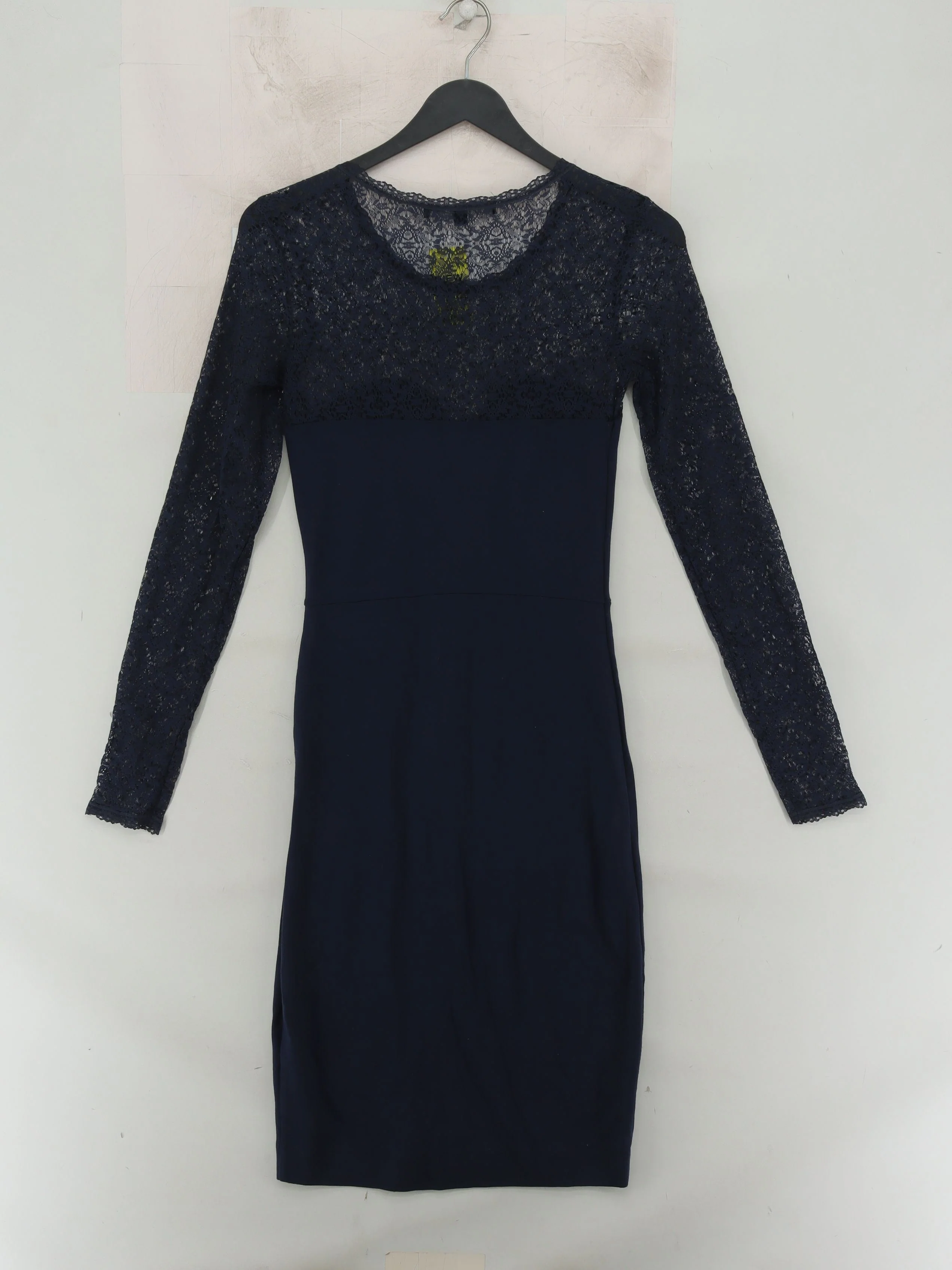 French Connection Bodycon Mini Dress UK10 in Blue - Image 2