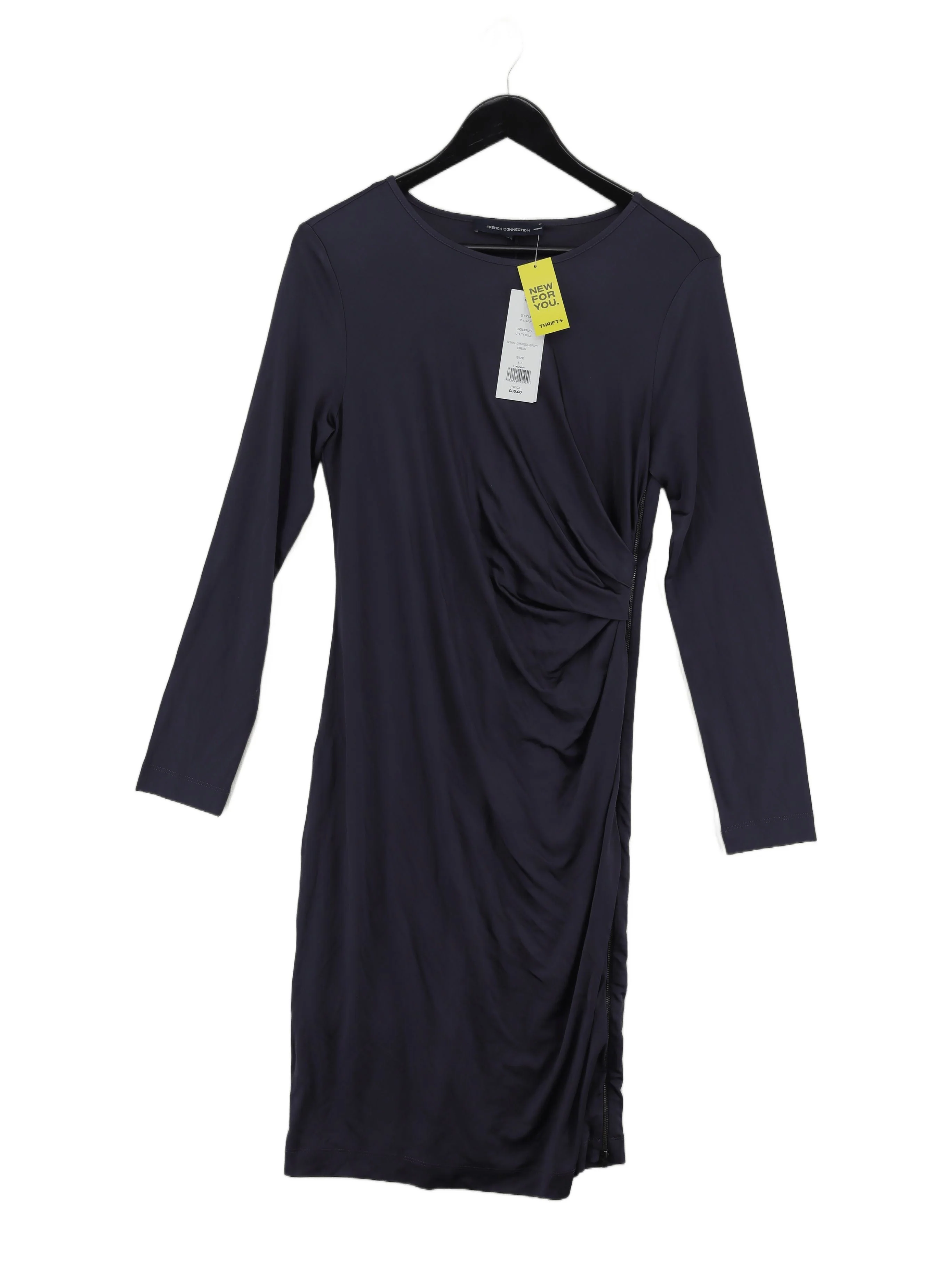 French Connection Bodycon Mini Dress UK12 in Blue
