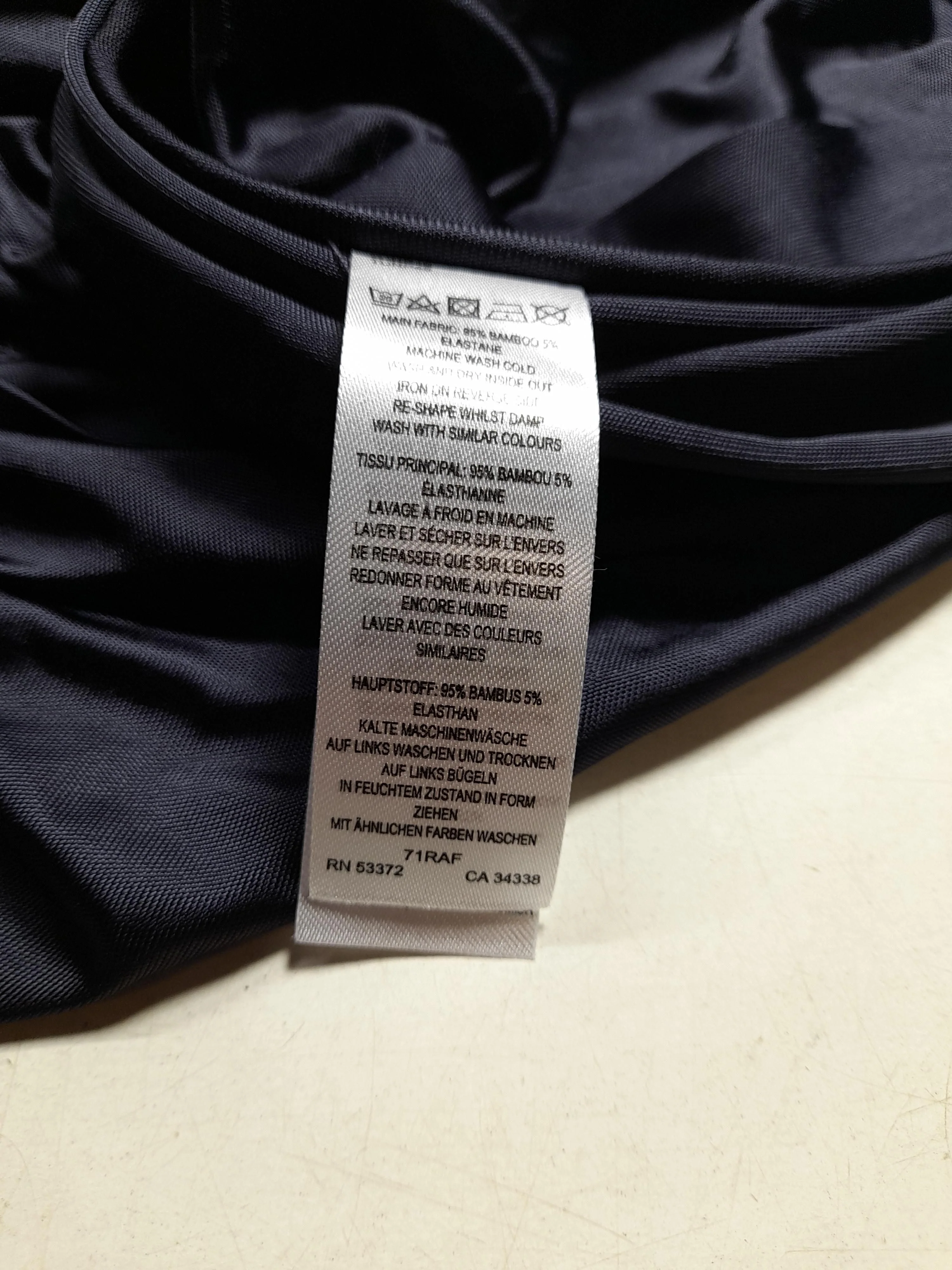 French Connection Bodycon Mini Dress UK12 in Blue - Image 6