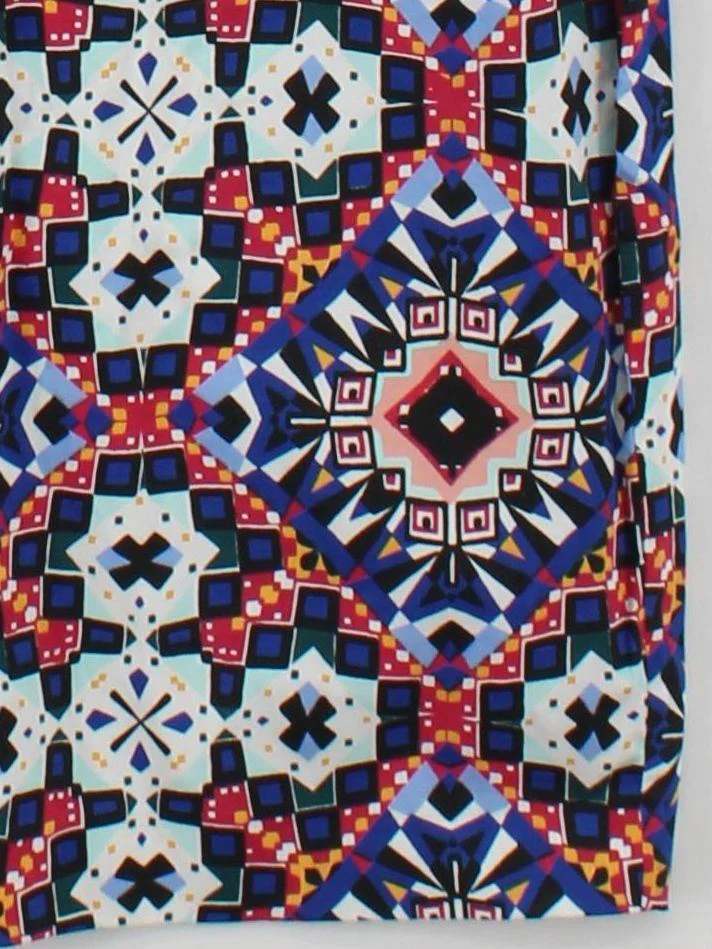 French Connection Bodycon Mini Dress UK18 in Multi - Image 4