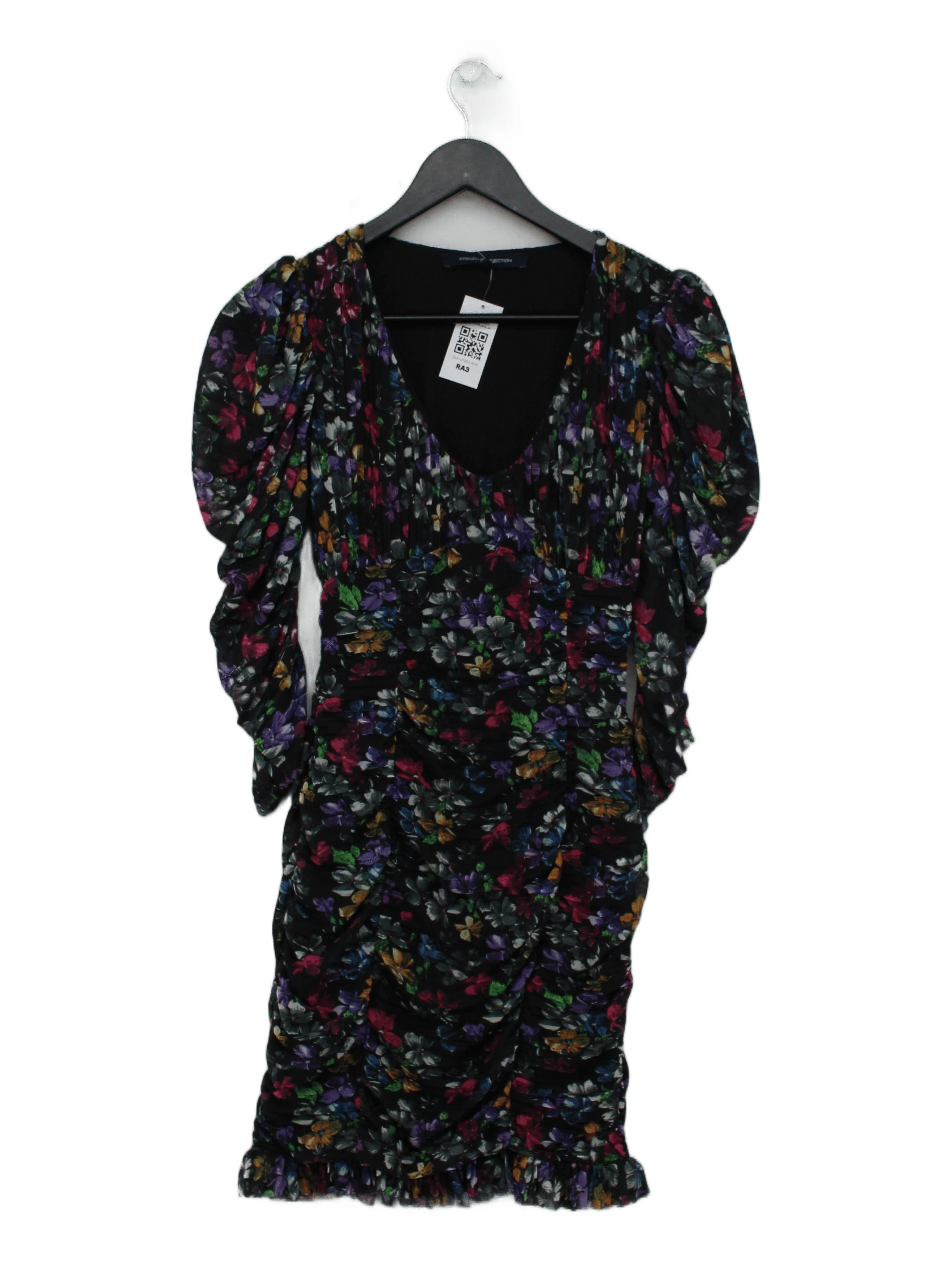 French Connection Bodycon Mini Dress UK4 in Multi