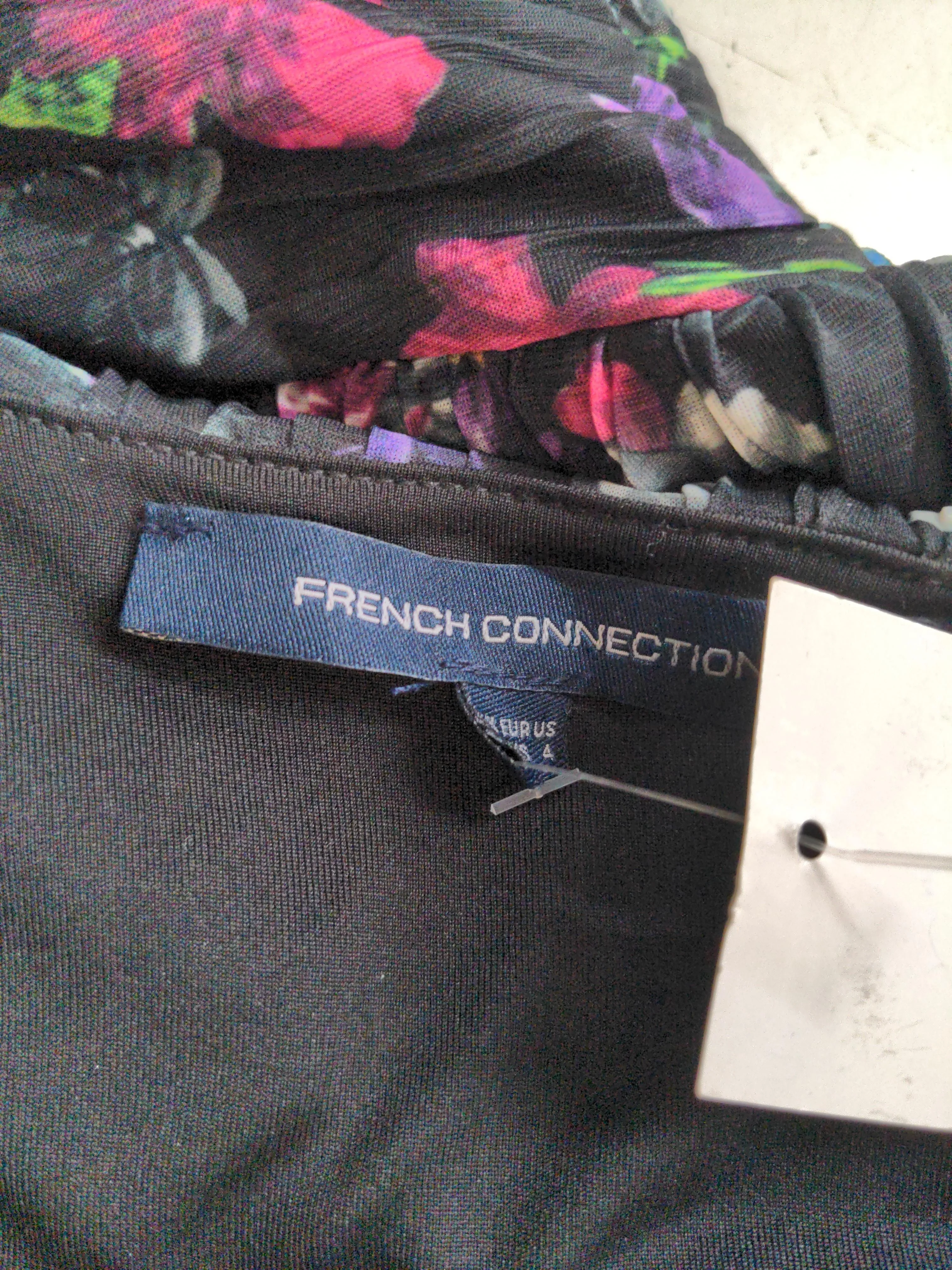French Connection Bodycon Mini Dress UK4 in Multi - Image 5