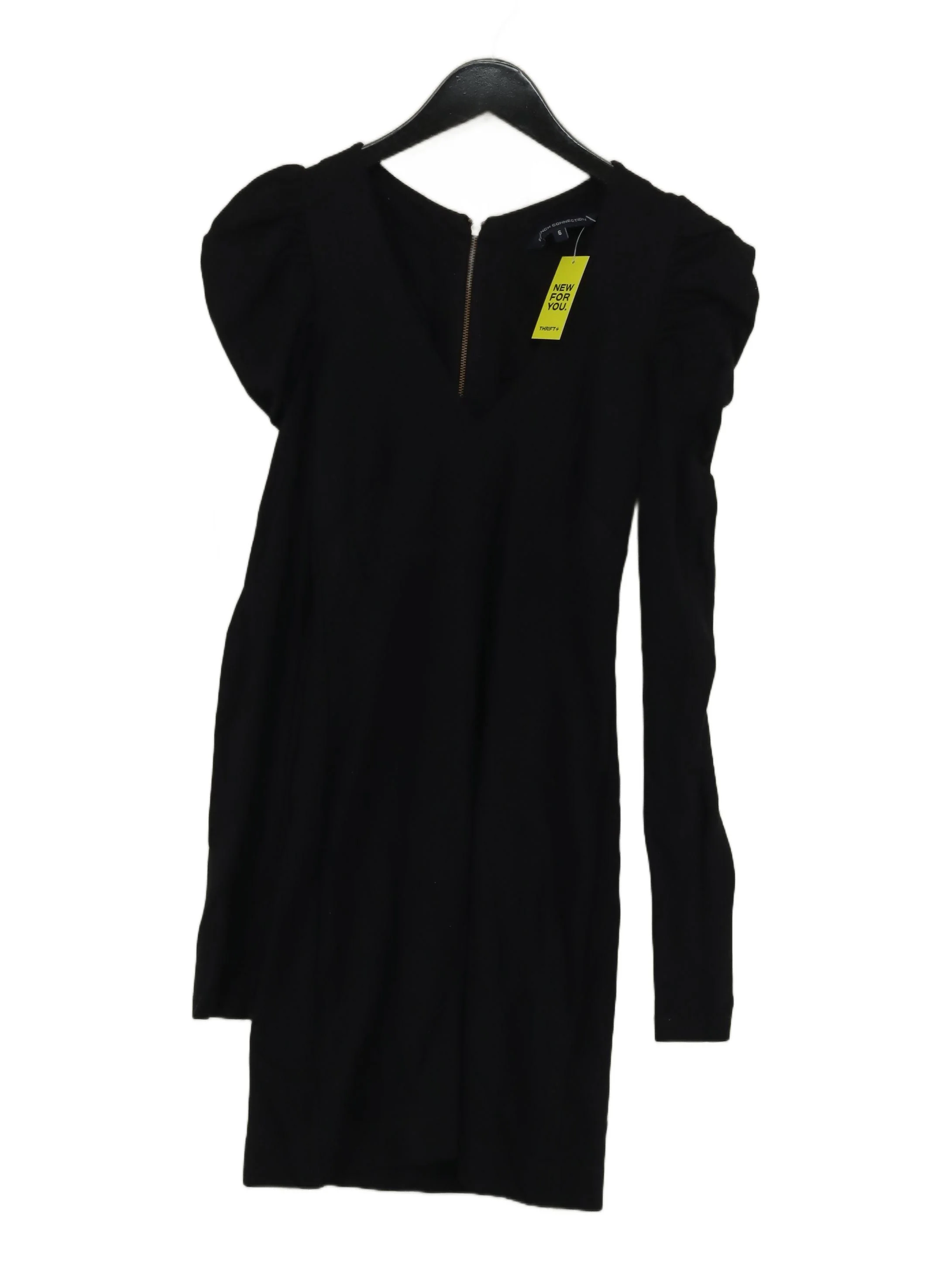 French Connection Bodycon Mini Dress UK6 in Black
