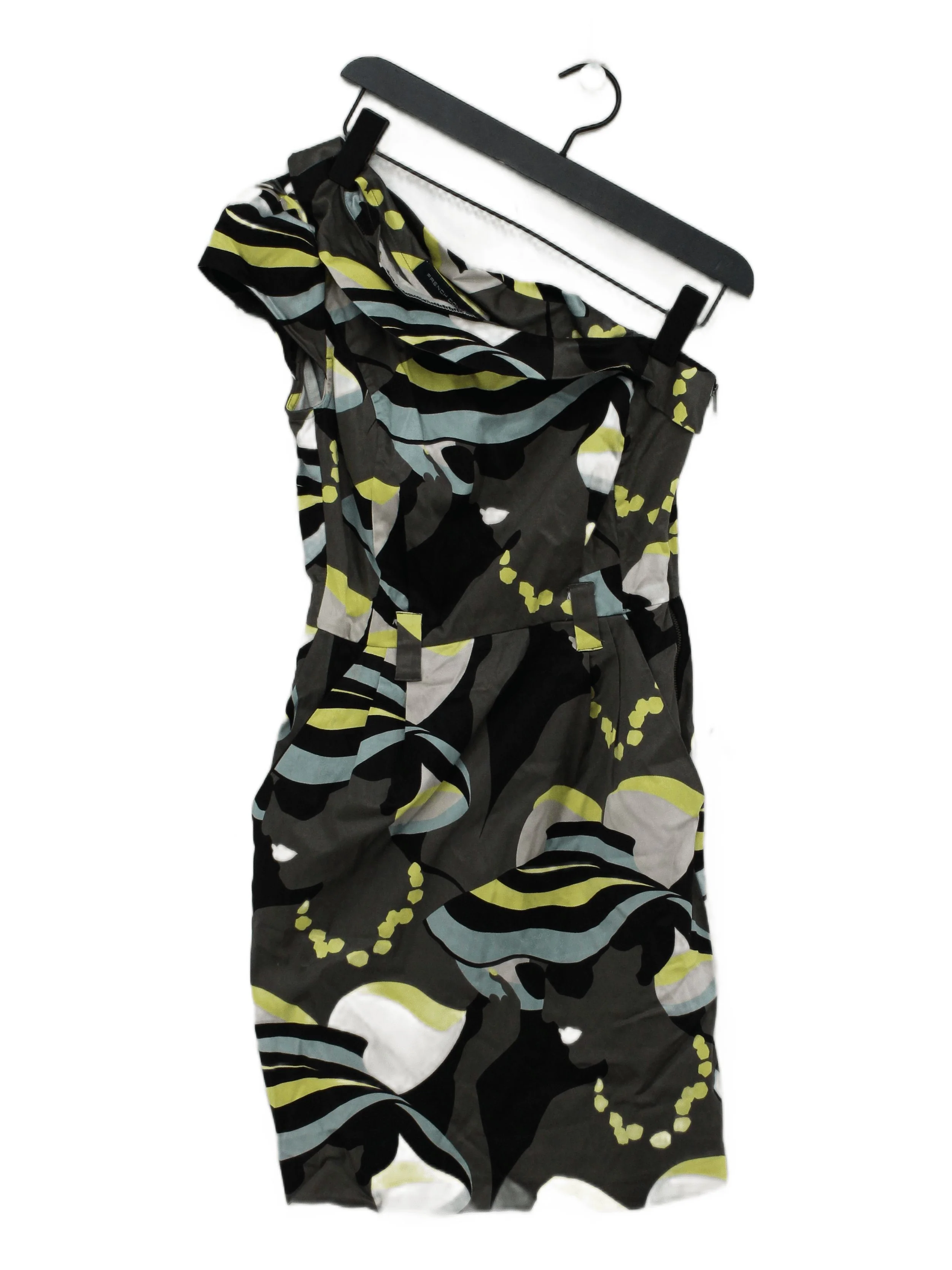 French Connection Bodycon Mini Dress UK6 in Multi