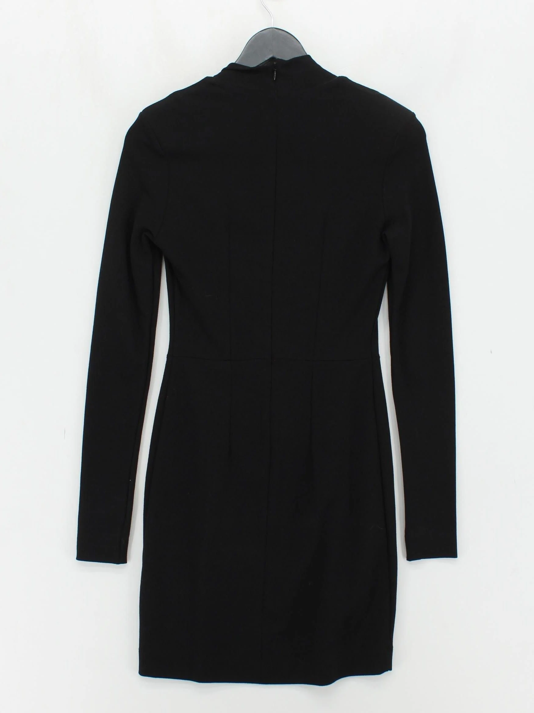French Connection Bodycon Mini Dress UK8 in Black - Image 2