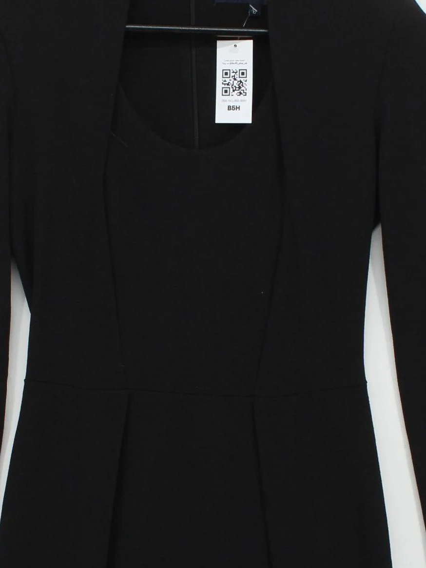 French Connection Bodycon Mini Dress UK8 in Black - Image 3