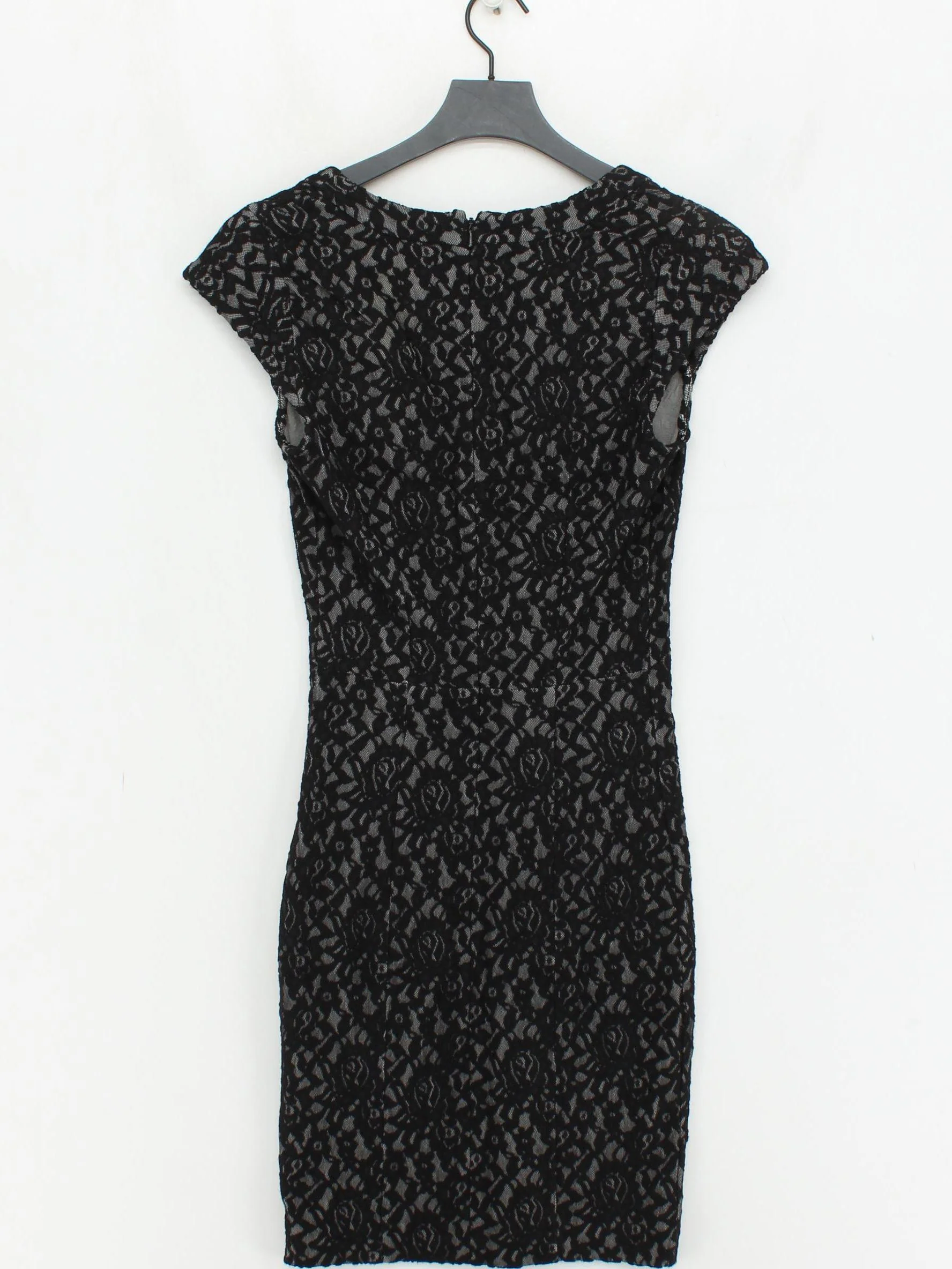 French Connection Bodycon Mini Dress UK8 in Black - Image 2