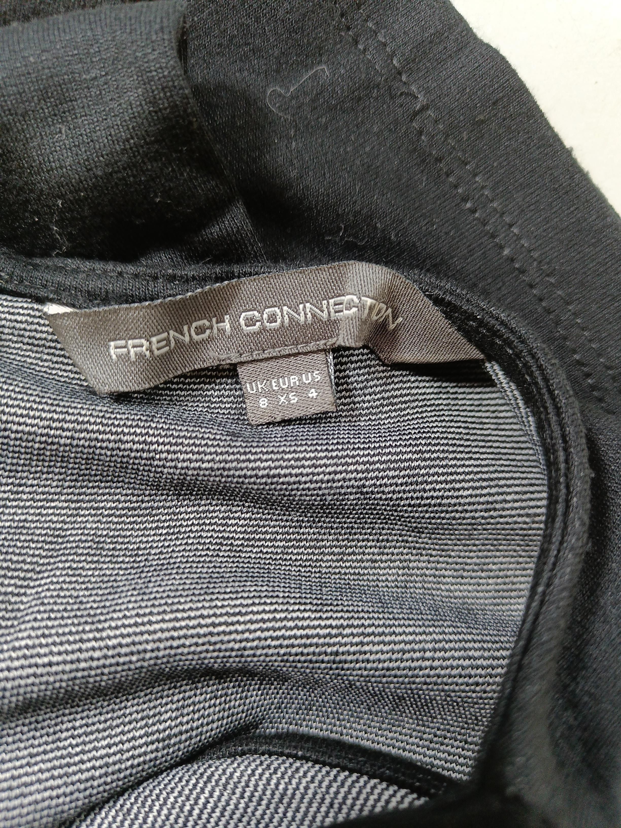 French Connection Bodycon Mini Dress UK8 in Black - Image 5