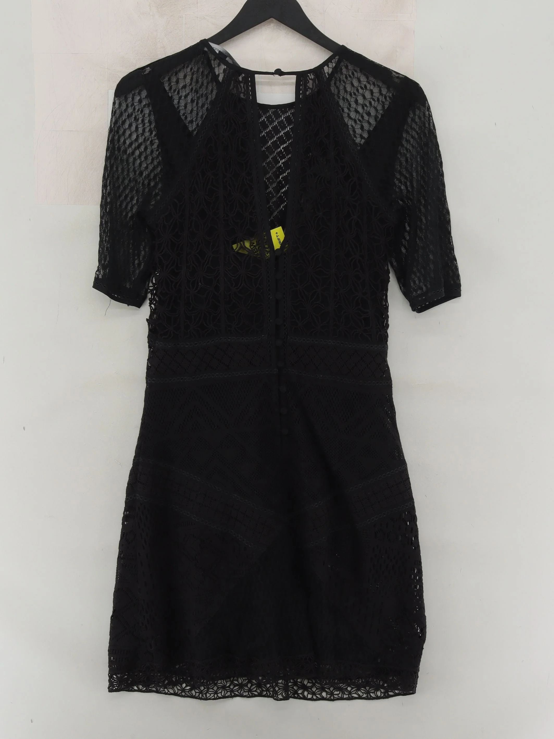 French Connection Bodycon Mini Dress UK8 in Black - Image 2