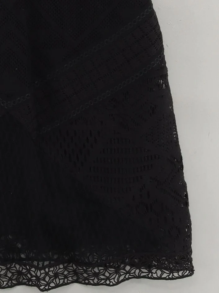 French Connection Bodycon Mini Dress UK8 in Black - Image 4
