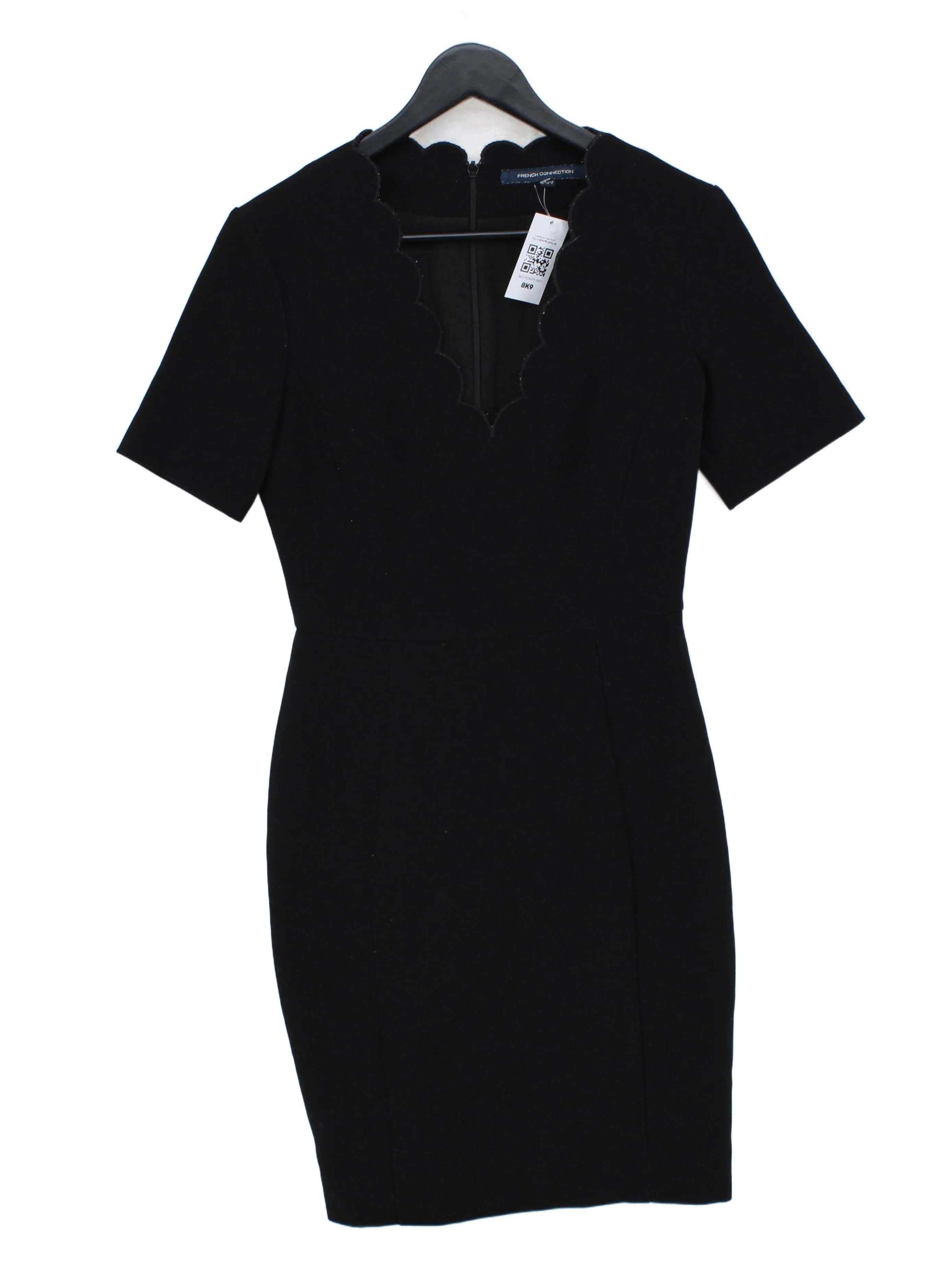 French Connection Bodycon Mini Dress UK8 in Black