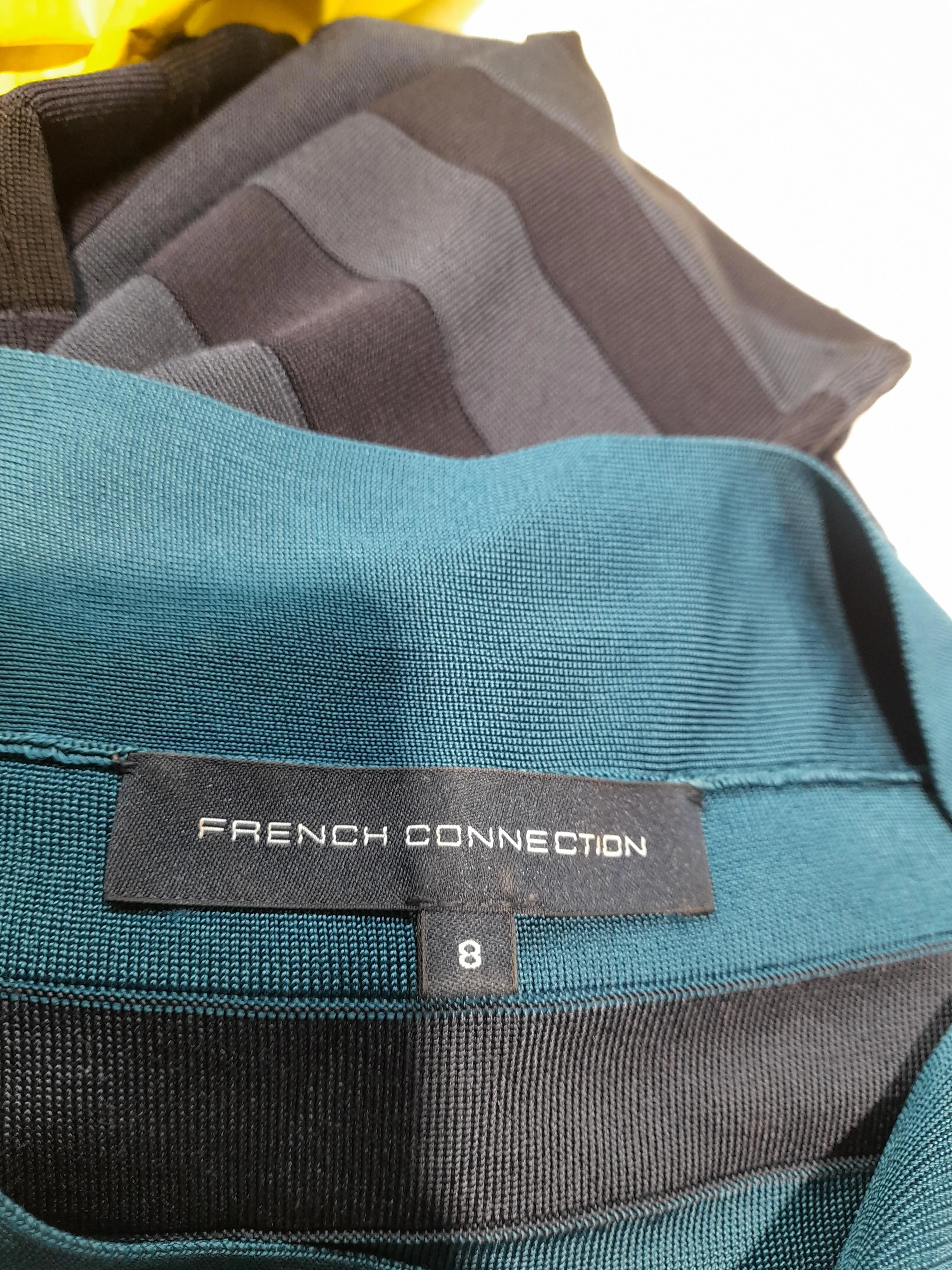 French Connection Bodycon Mini Dress UK8 in Blue - Image 5