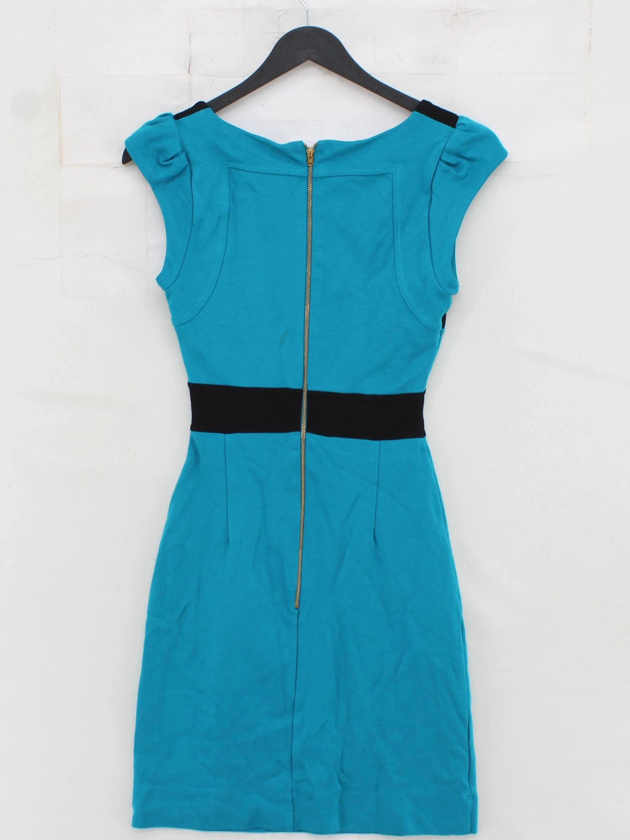 French Connection Bodycon Mini Dress UK8 in Blue - Image 2
