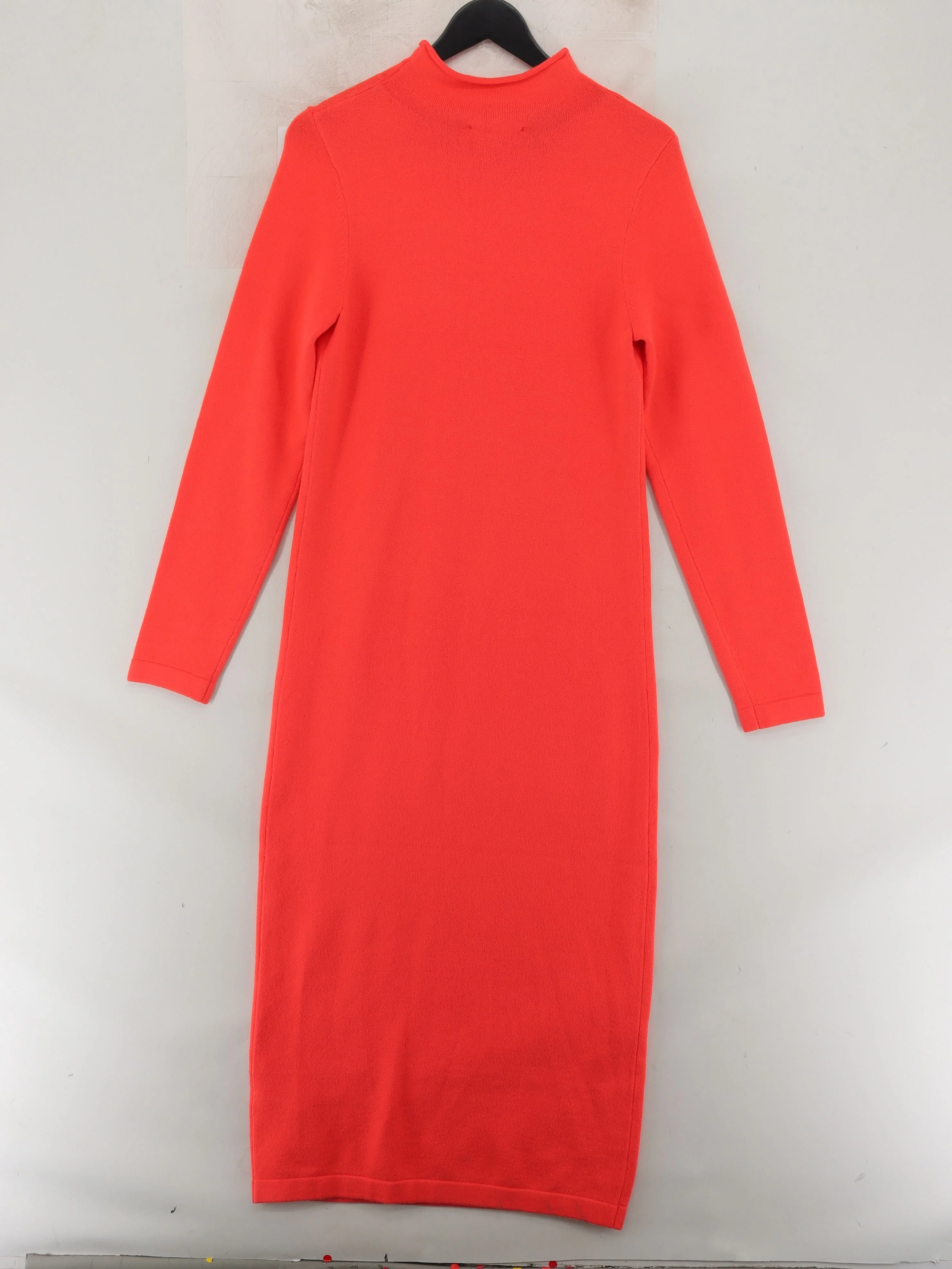 French Connection Jumper Midi Dress XL in Orange - Image 2