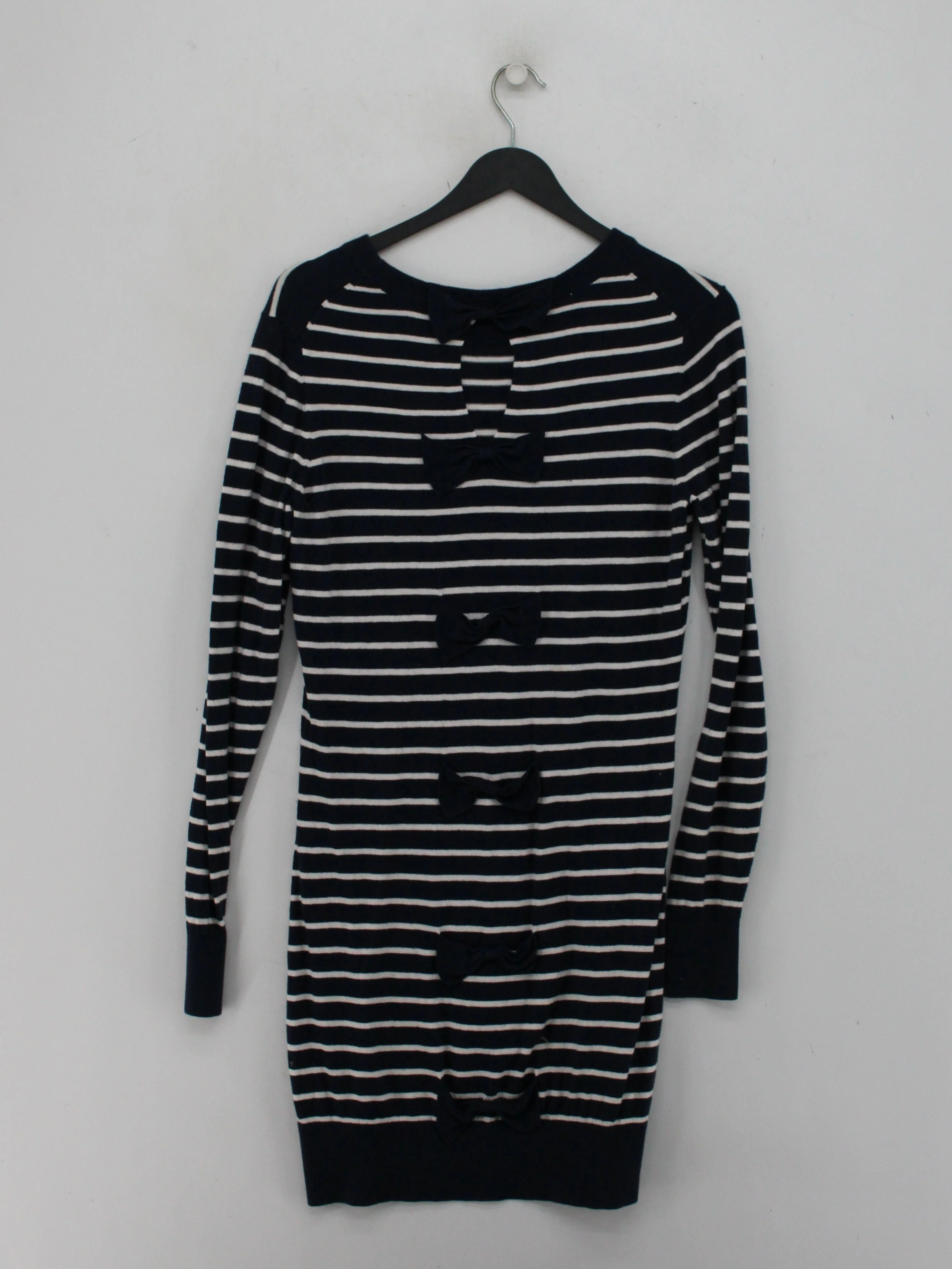 French Connection Jumper Mini Dress UK12 in Blue - Image 2