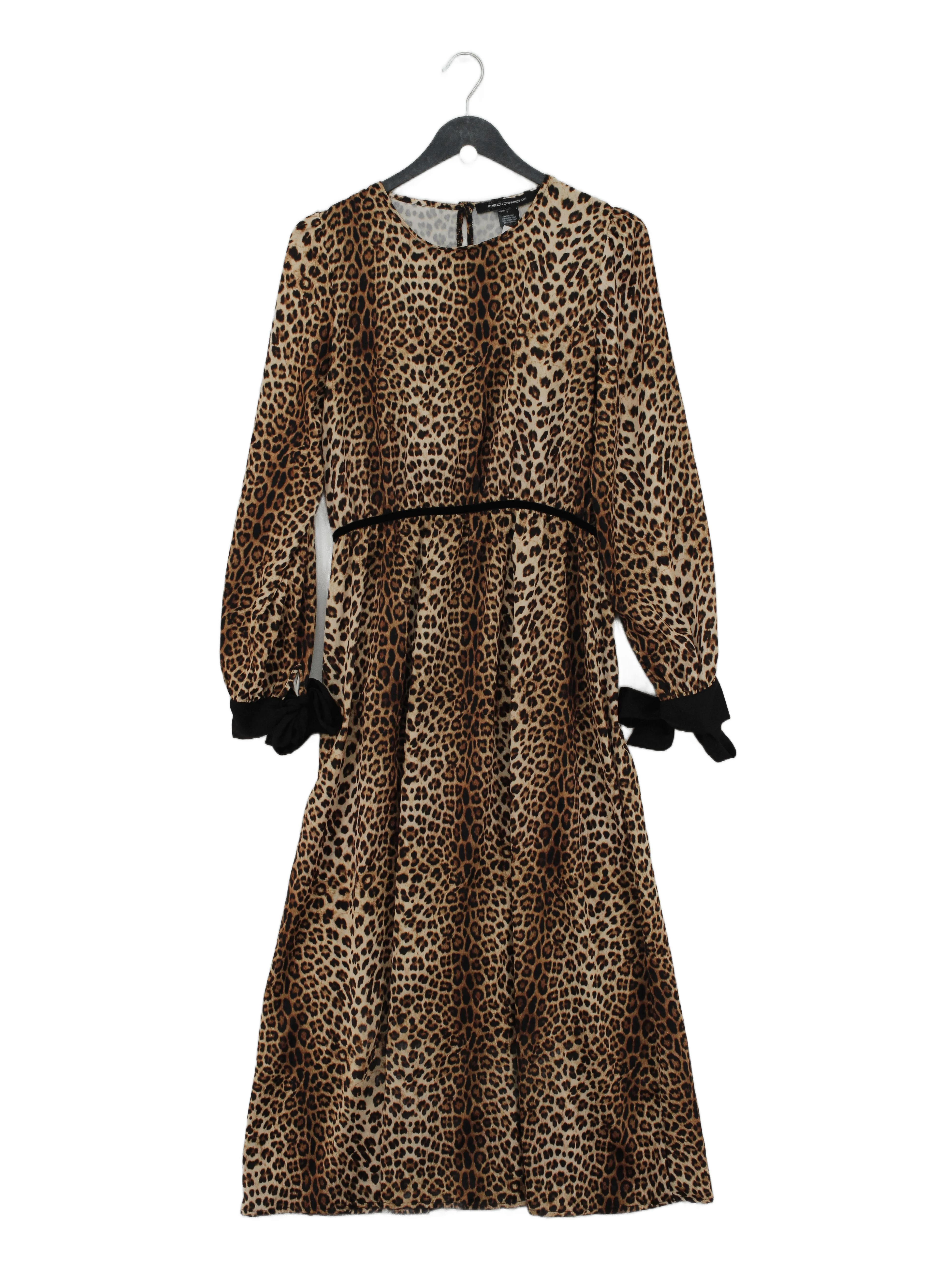 French Connection Maxi Dress S in Brown