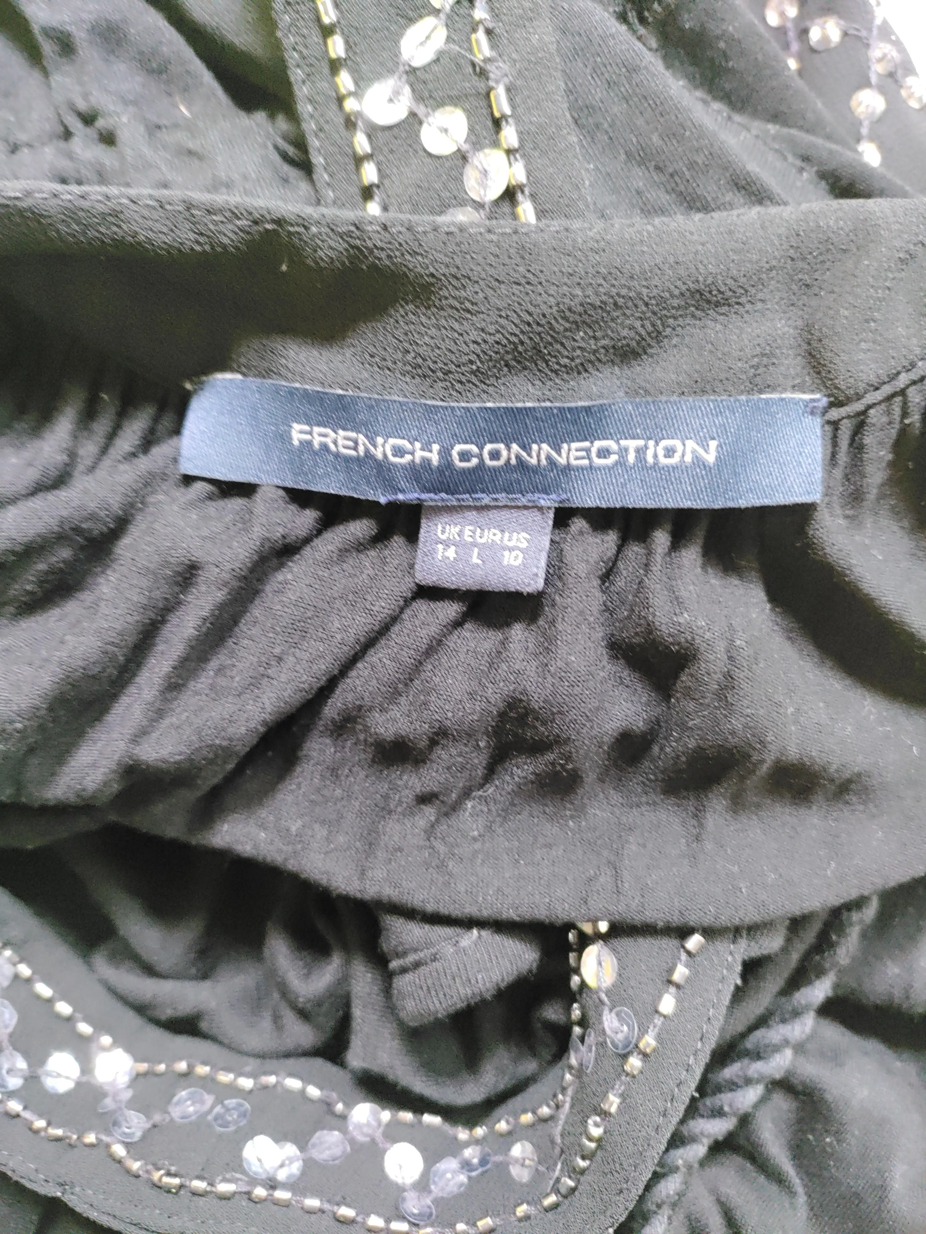 French Connection Maxi Dress UK14 in Black - Image 5