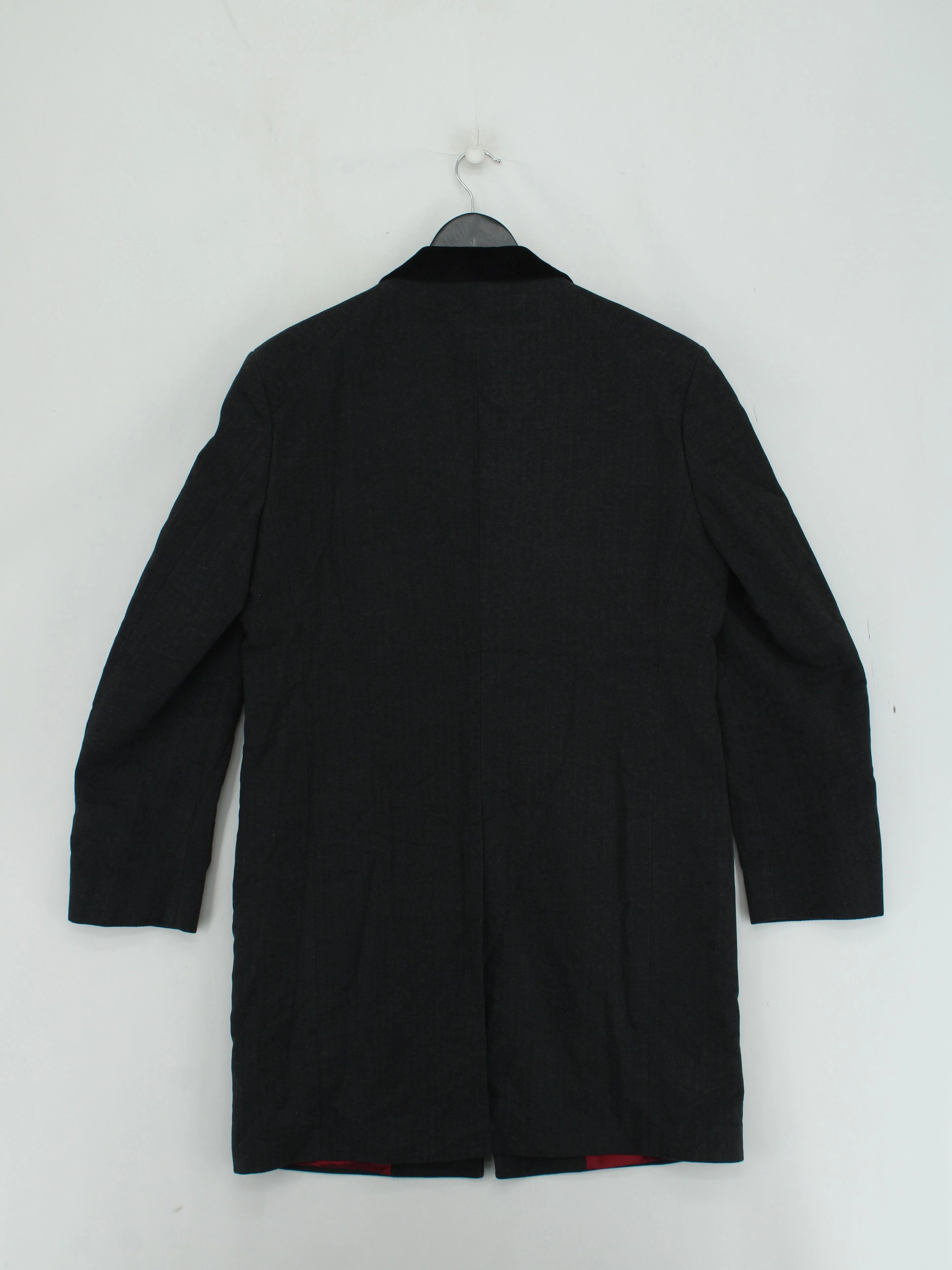 French Connection Men's Coat Chest: 38 in Grey Cotton - Image 2