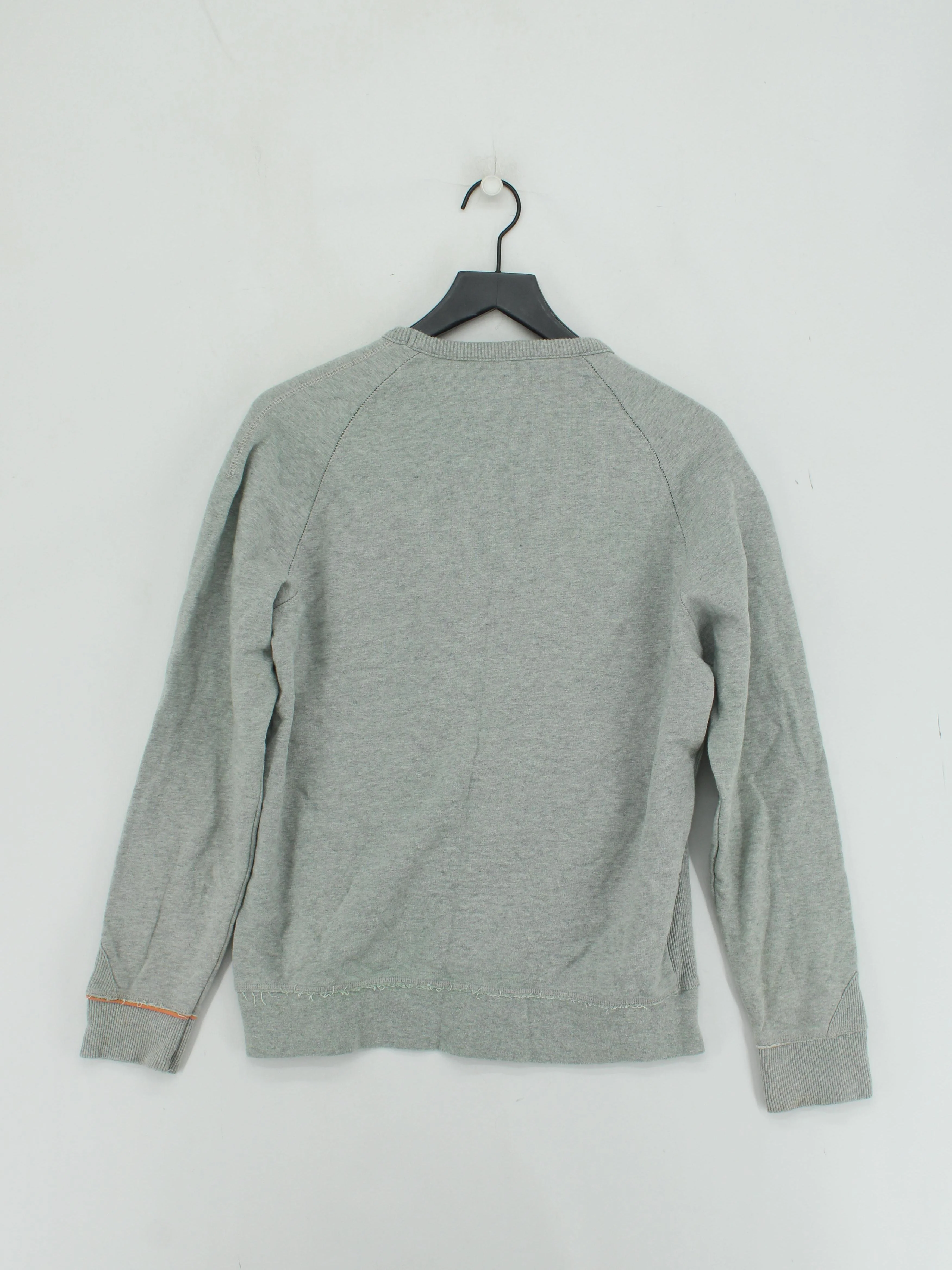 French Connection Men's Hoodie M Grey 100% Cotton Pullover - Image 2