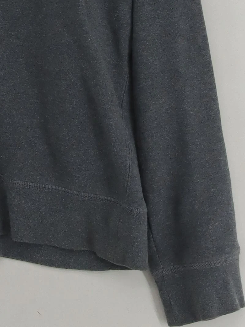 French Connection Men's Hoodie M Grey 100% Cotton Pullover - Image 4